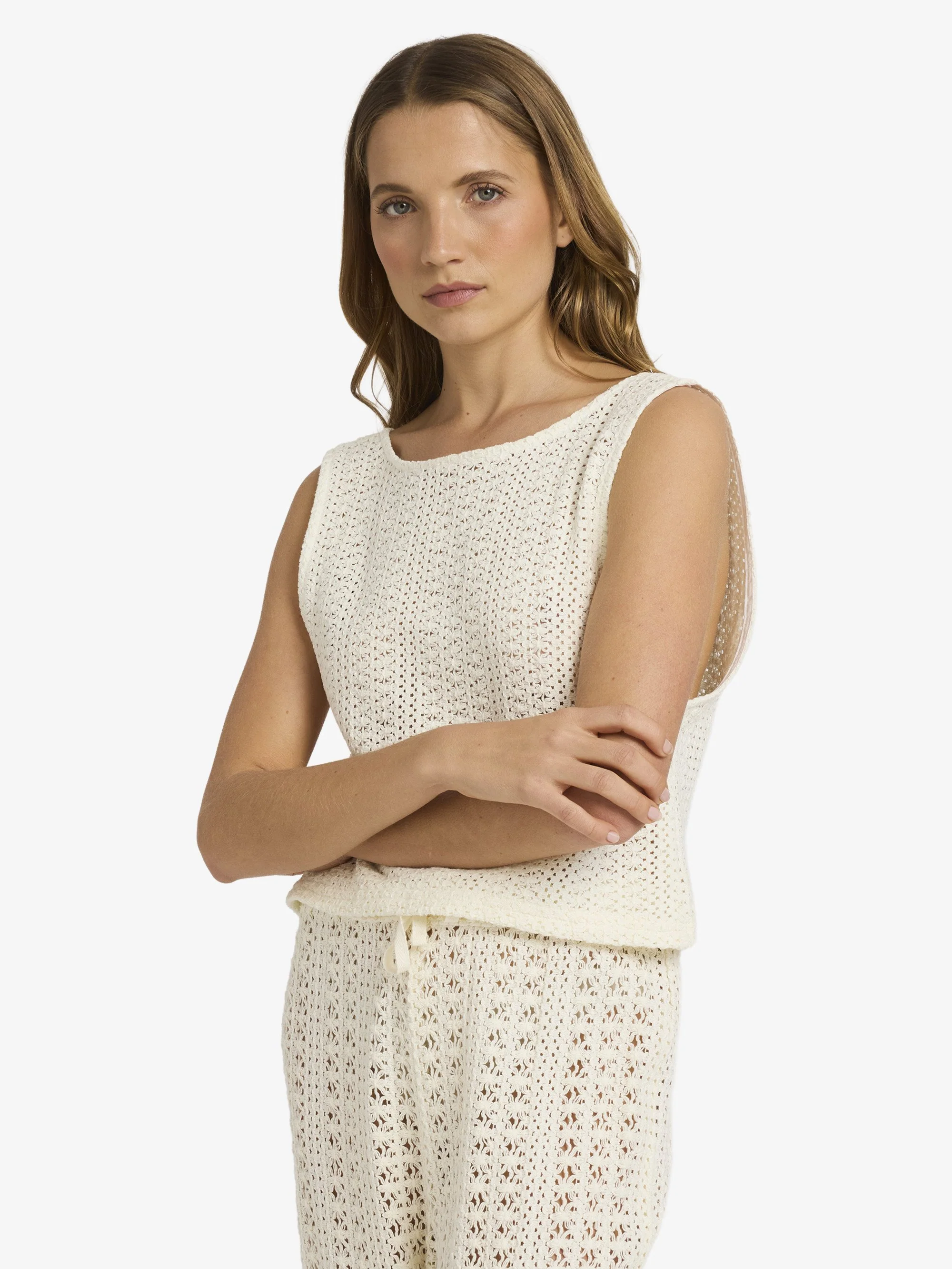 Womens Sky Above Cover Up Top - Image 3