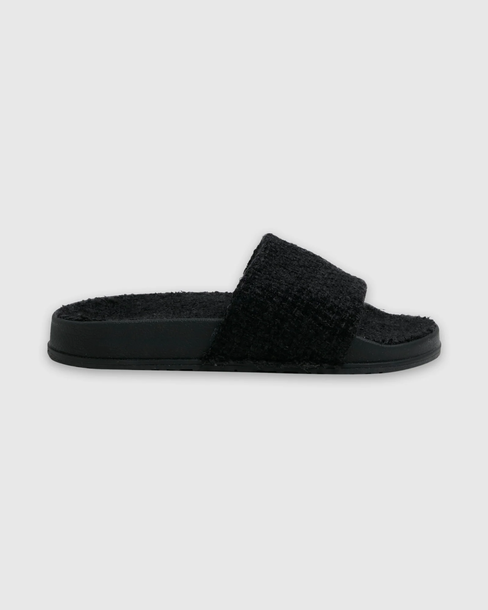 Womens Slippy Boucle Sandals - Image 3