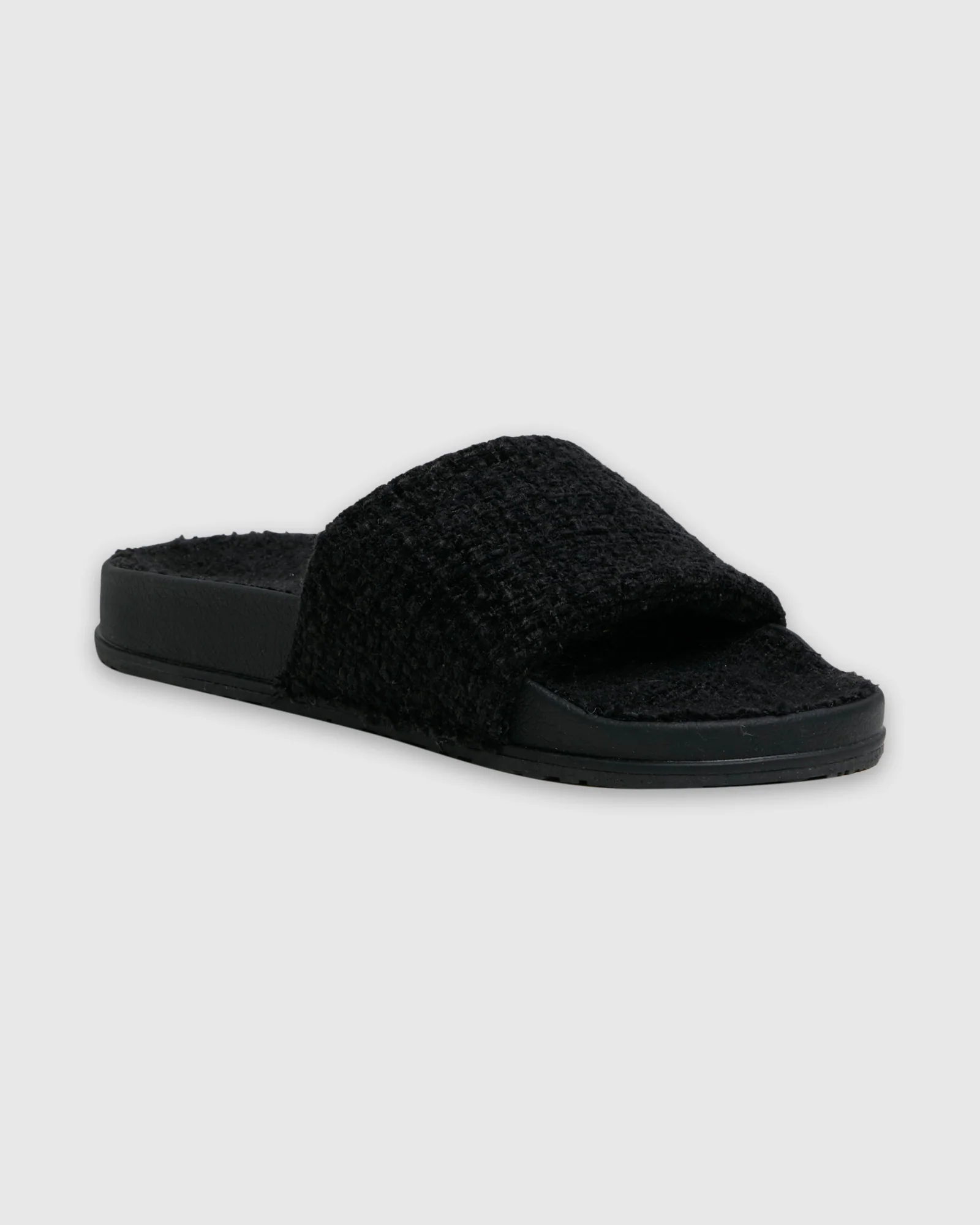 Womens Slippy Boucle Sandals - Image 6