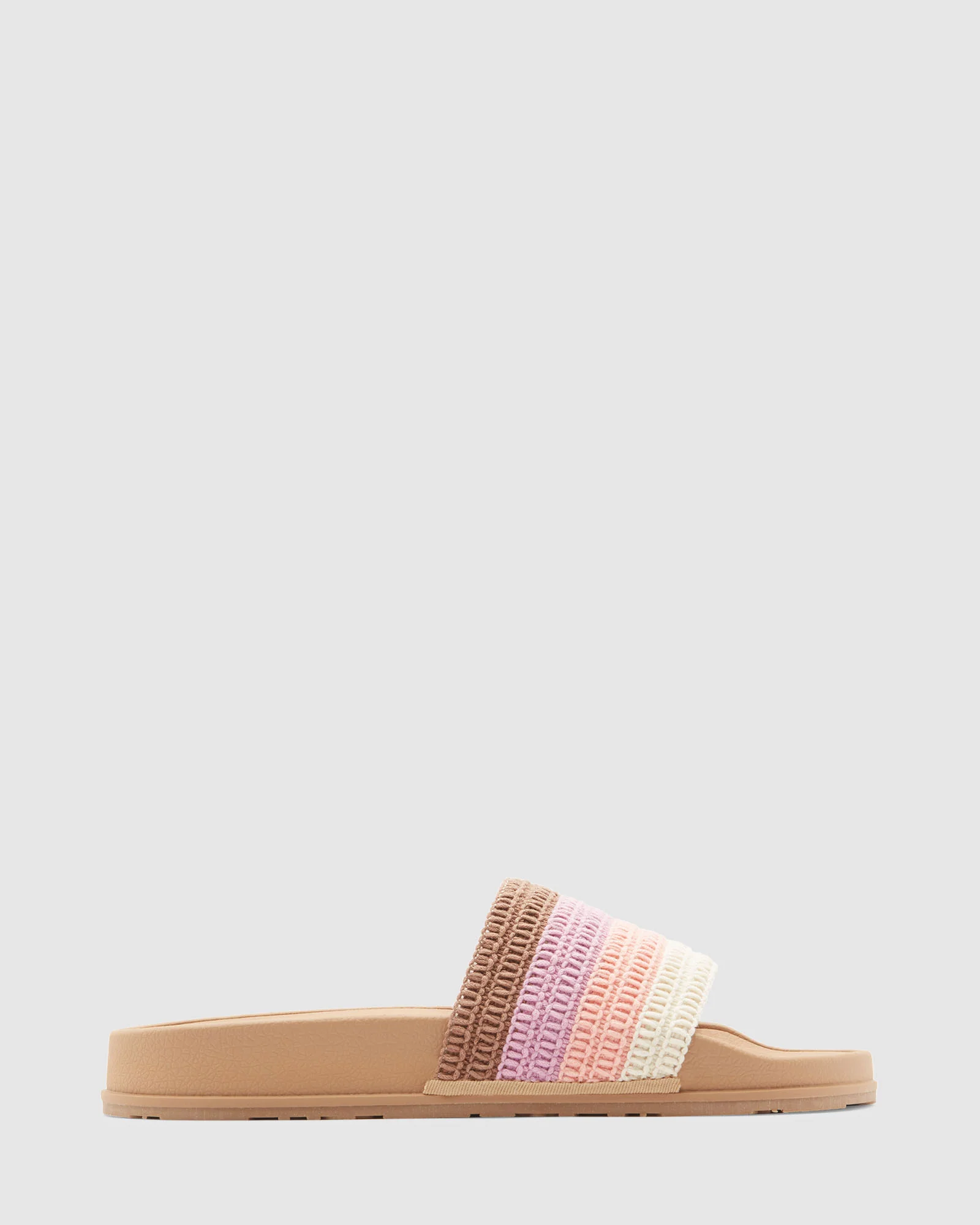 Womens Slippy Crochet Slides - Image 2