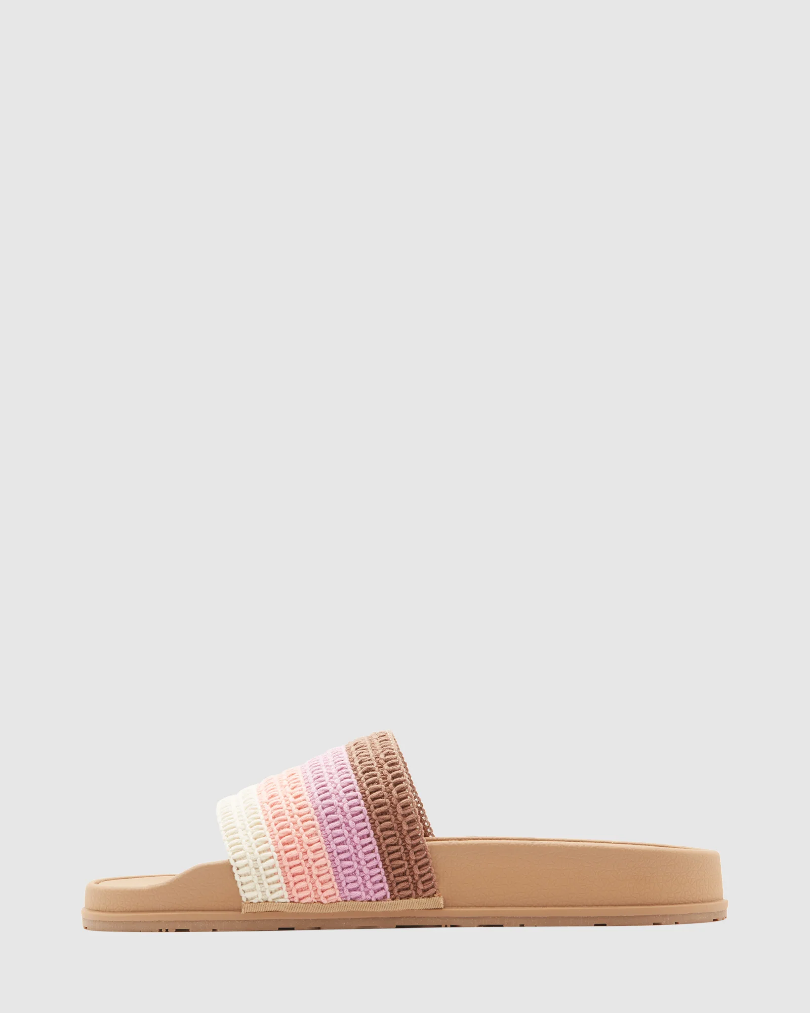 Womens Slippy Crochet Slides - Image 5