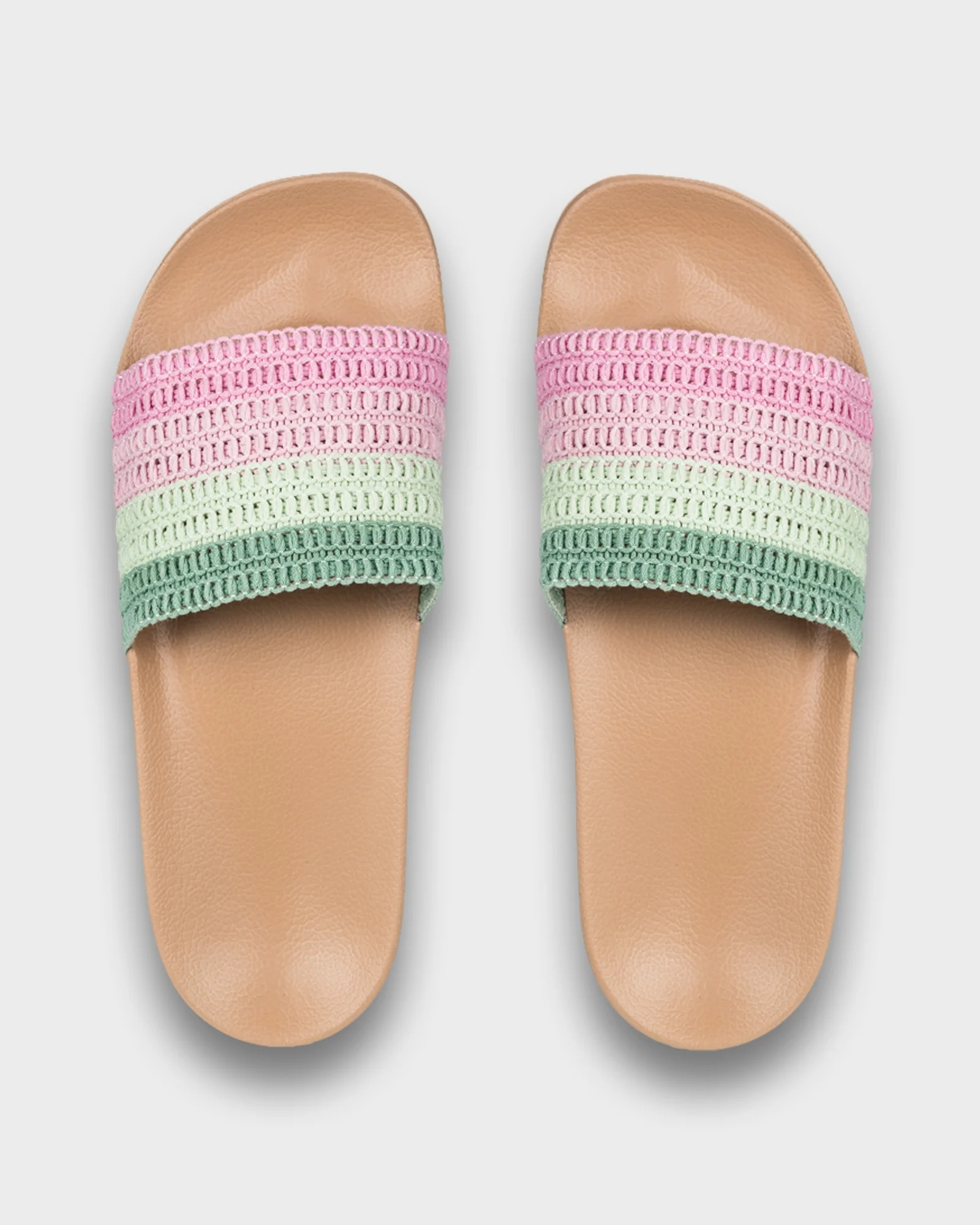 Womens Slippy IV Crochet Slider - Image 3