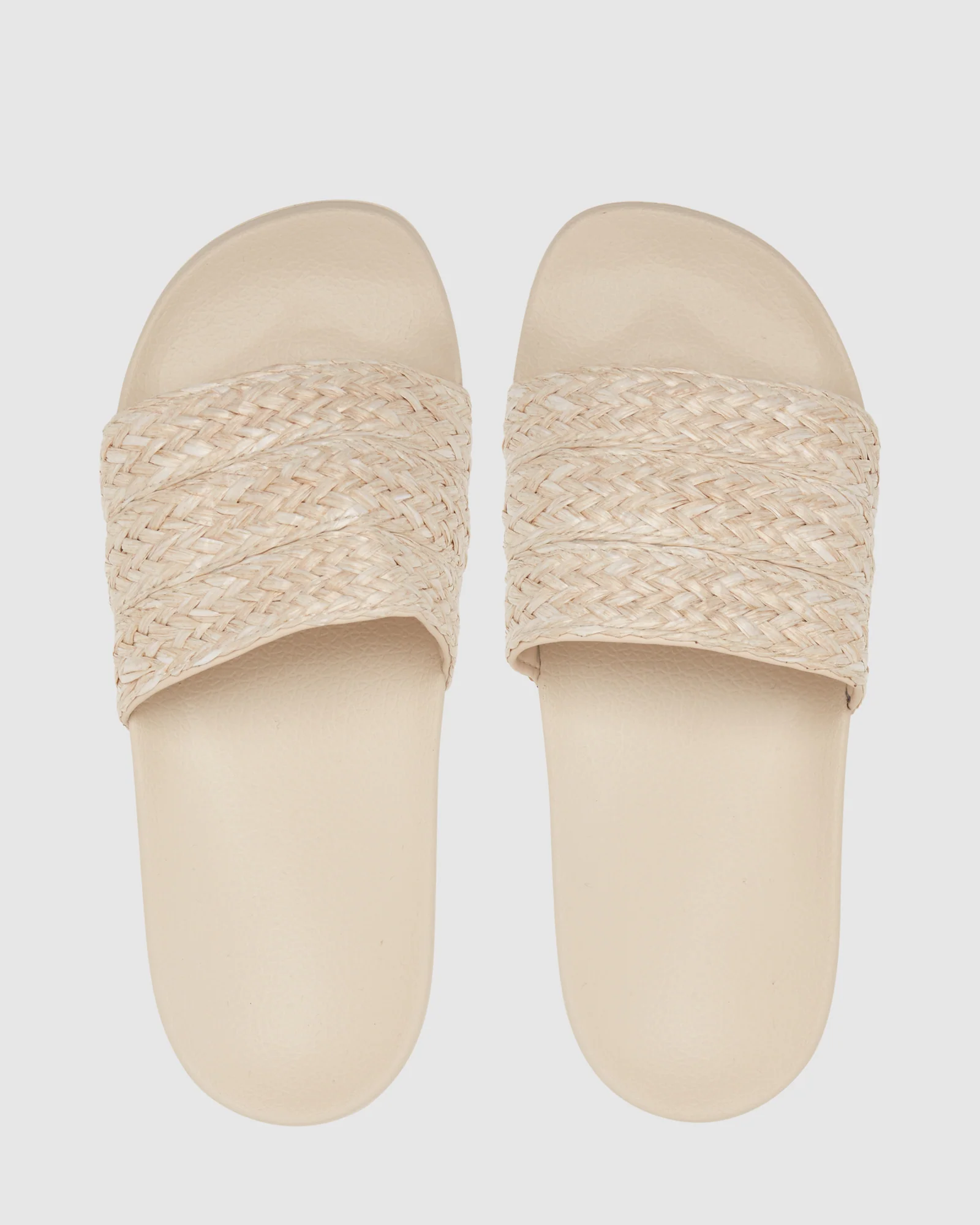 Womens Slippy Jute Sandals - Image 3