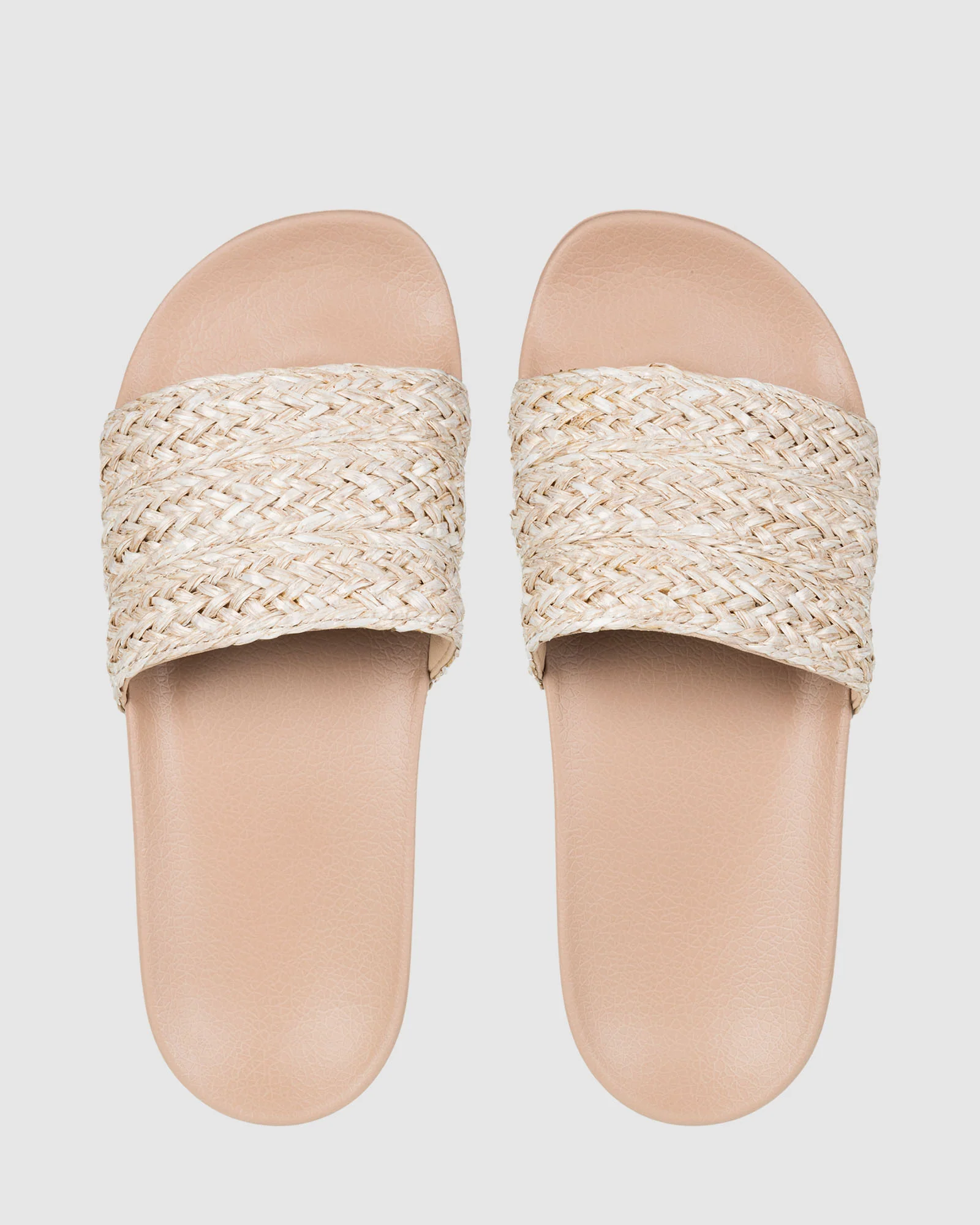 Womens Slippy Jute Sandals - Image 3