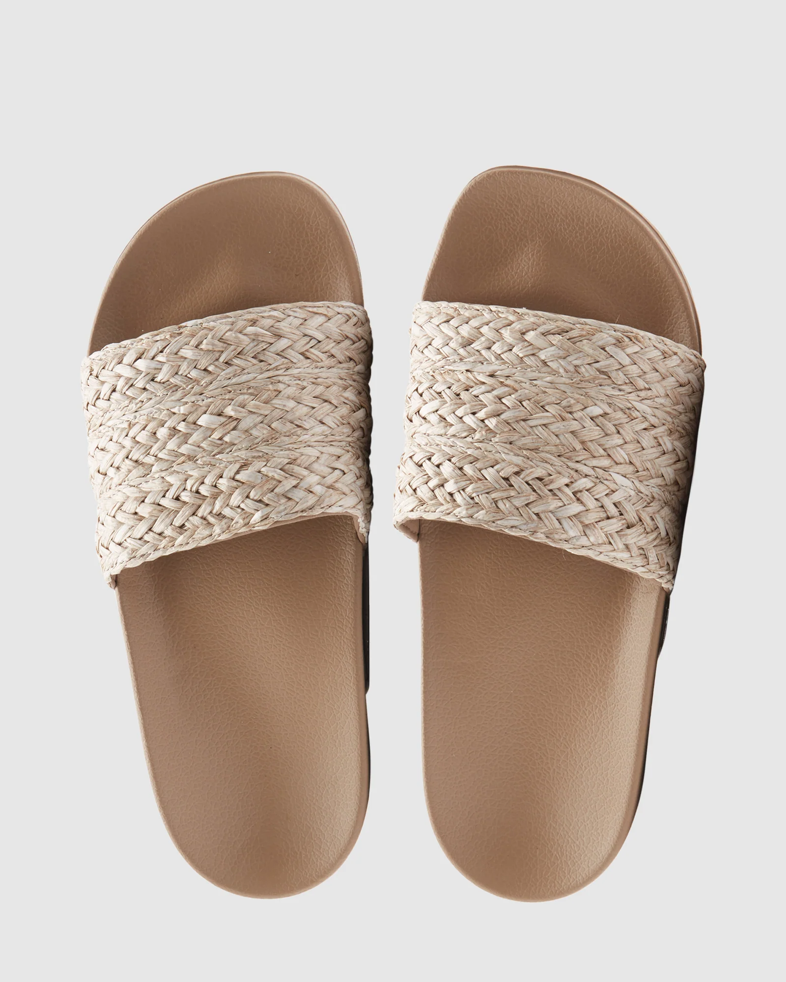 Womens Slippy Jute Sandals - Image 4