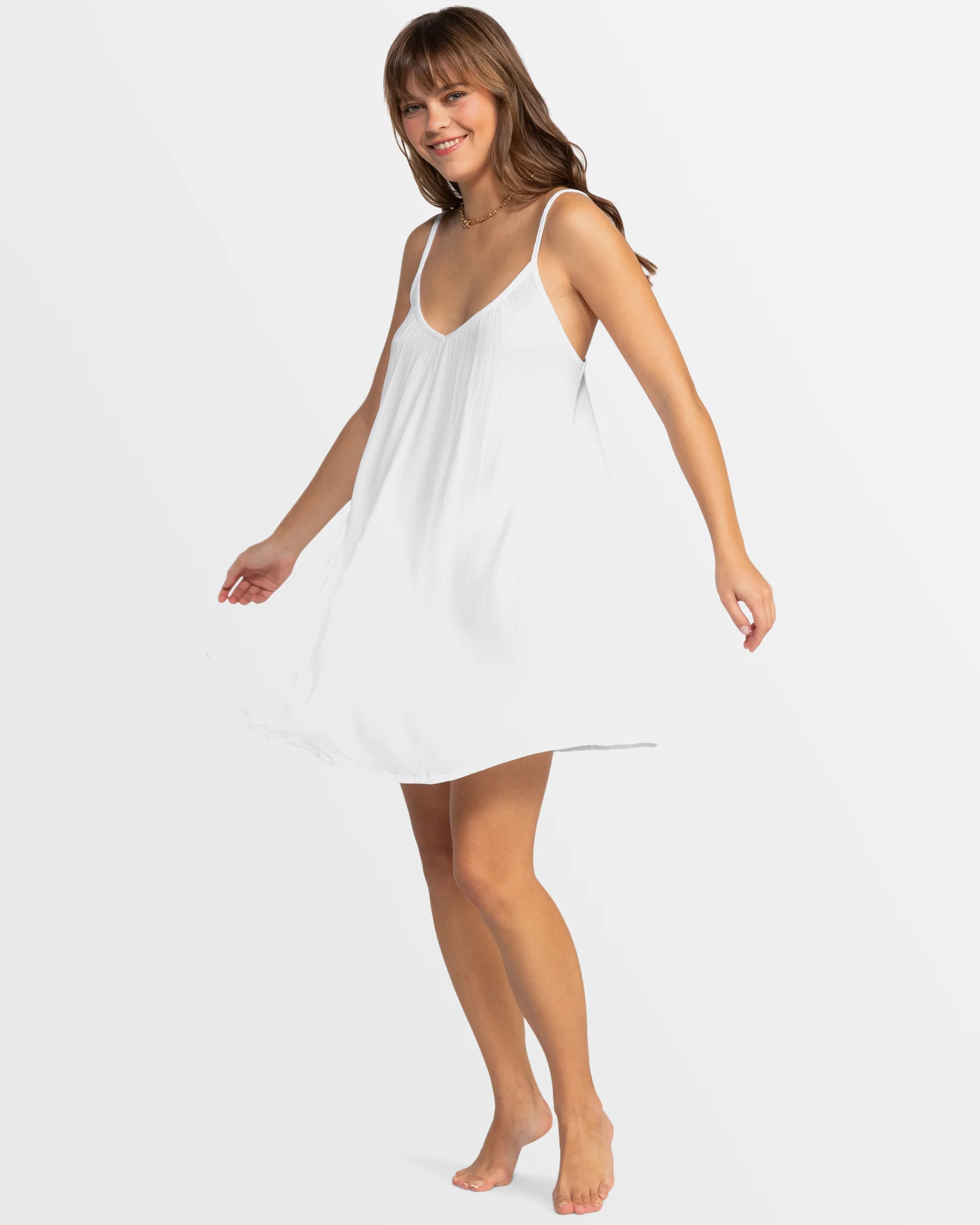 Womens Spring Adventure Beach Mini Dress - Image 4