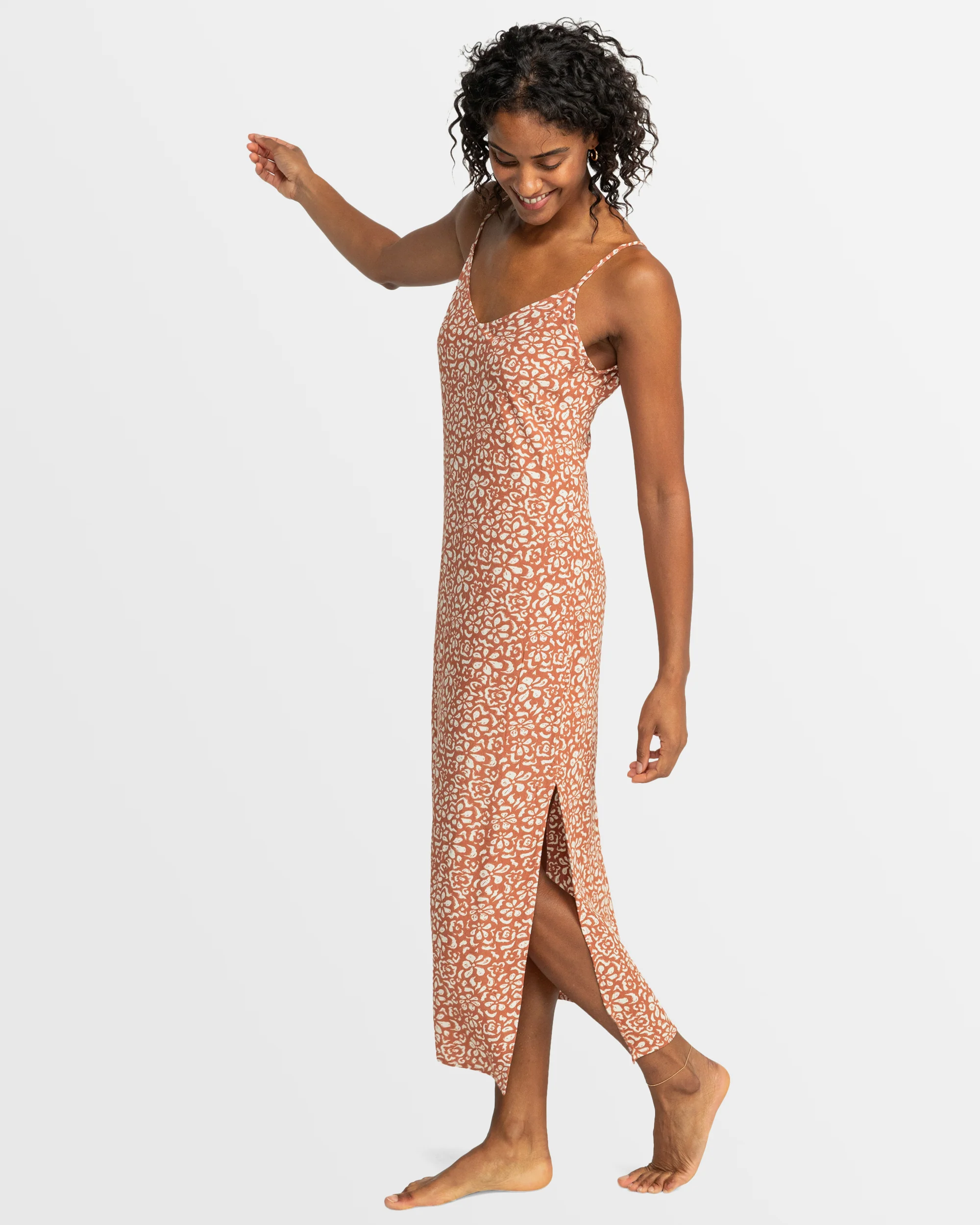 Womens Stay Sunny Midi Dress - Image 2