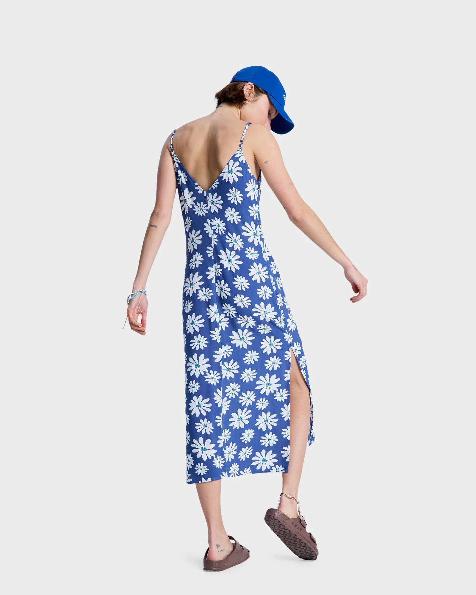 Womens Stay Sunny Slip Midi Dress - Image 2