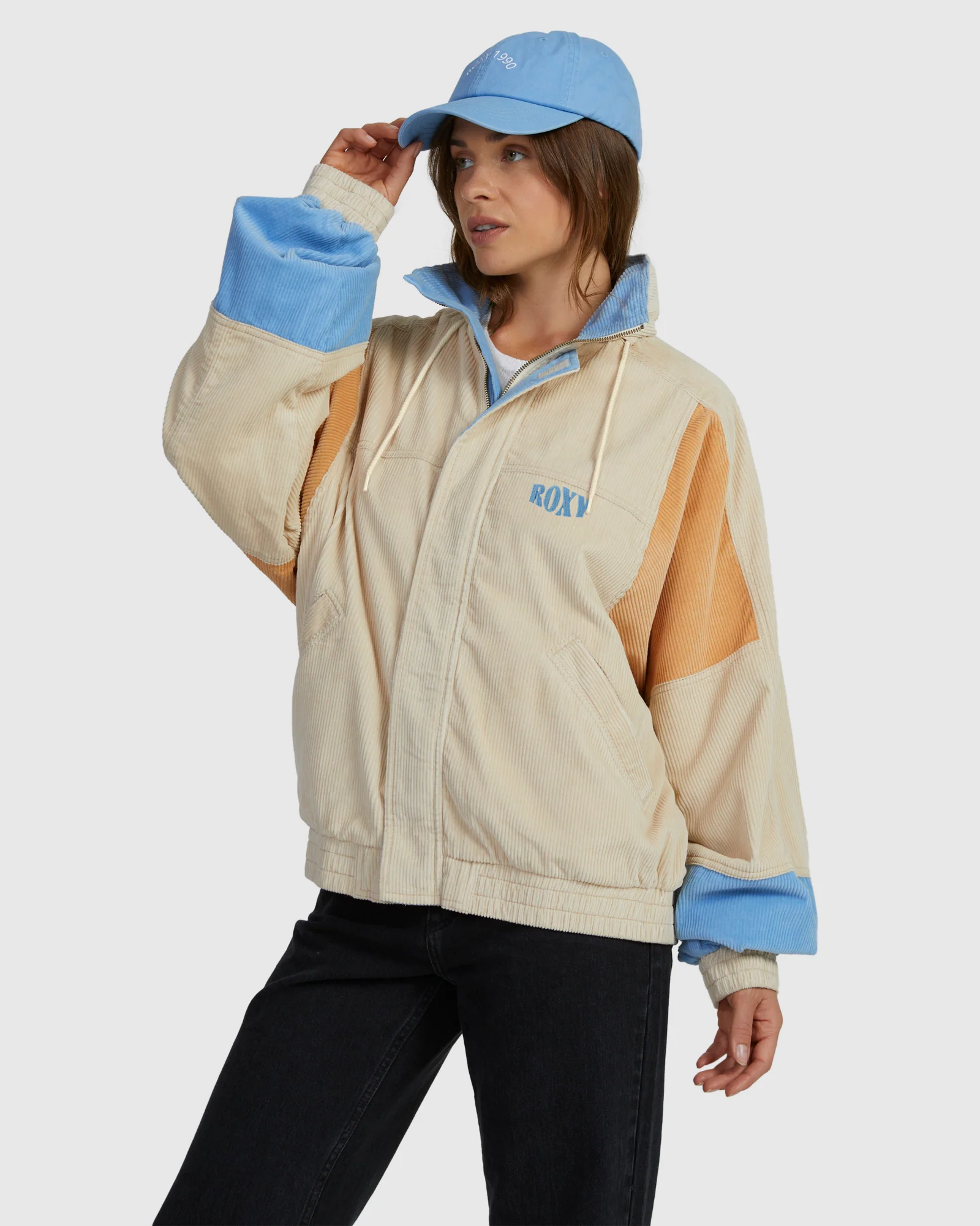Womens Strike A Cord Pop Over Jacket - Image 2