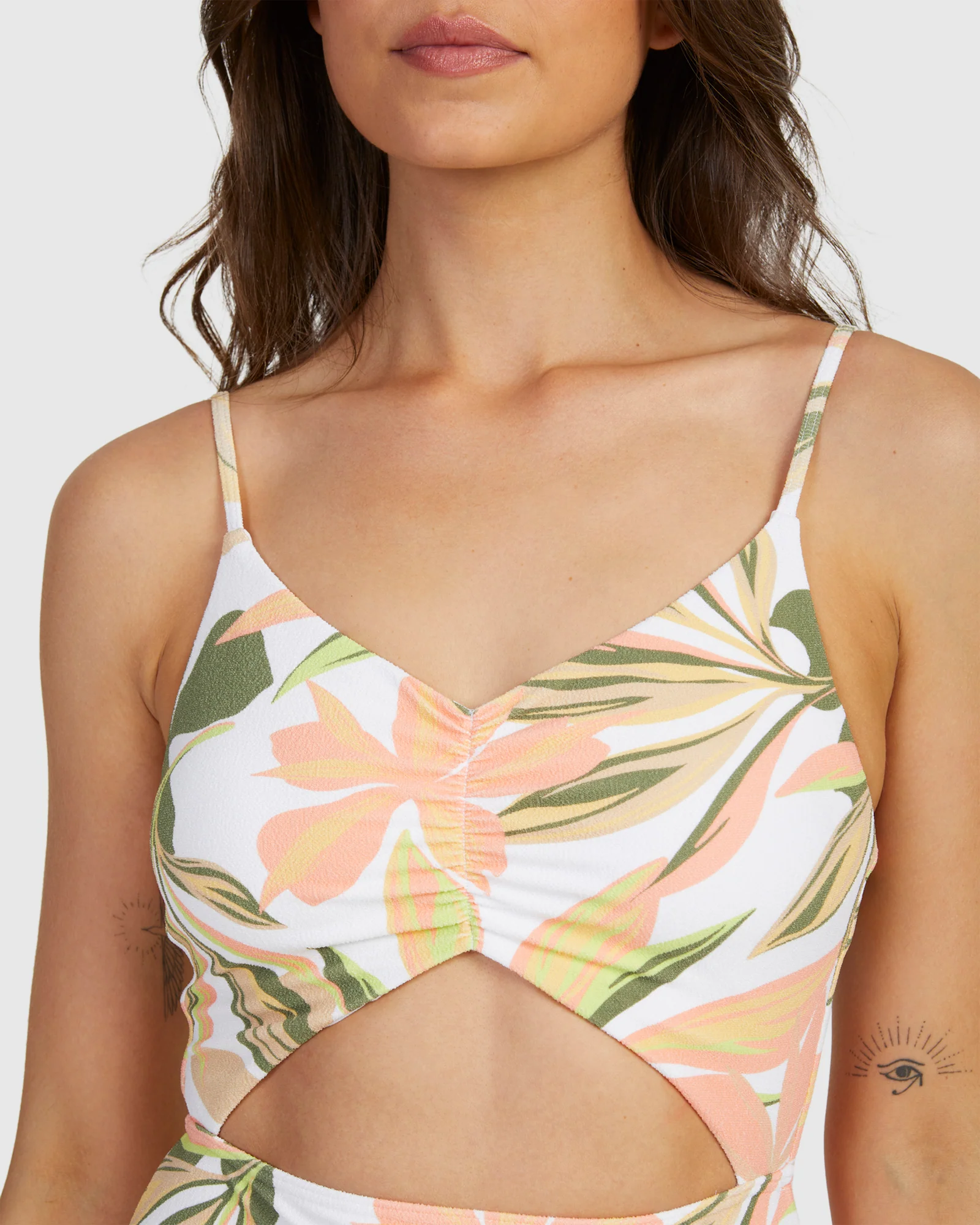 Womens Subtly Salty Fashion  One Piece Swimsuit - Image 4