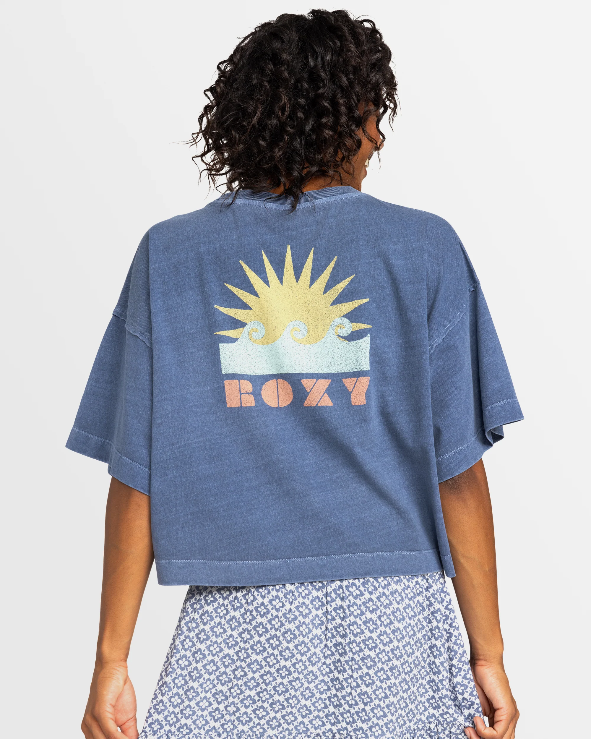 Womens Summer Flakes Short Sleeve T-Shirt - Image 3
