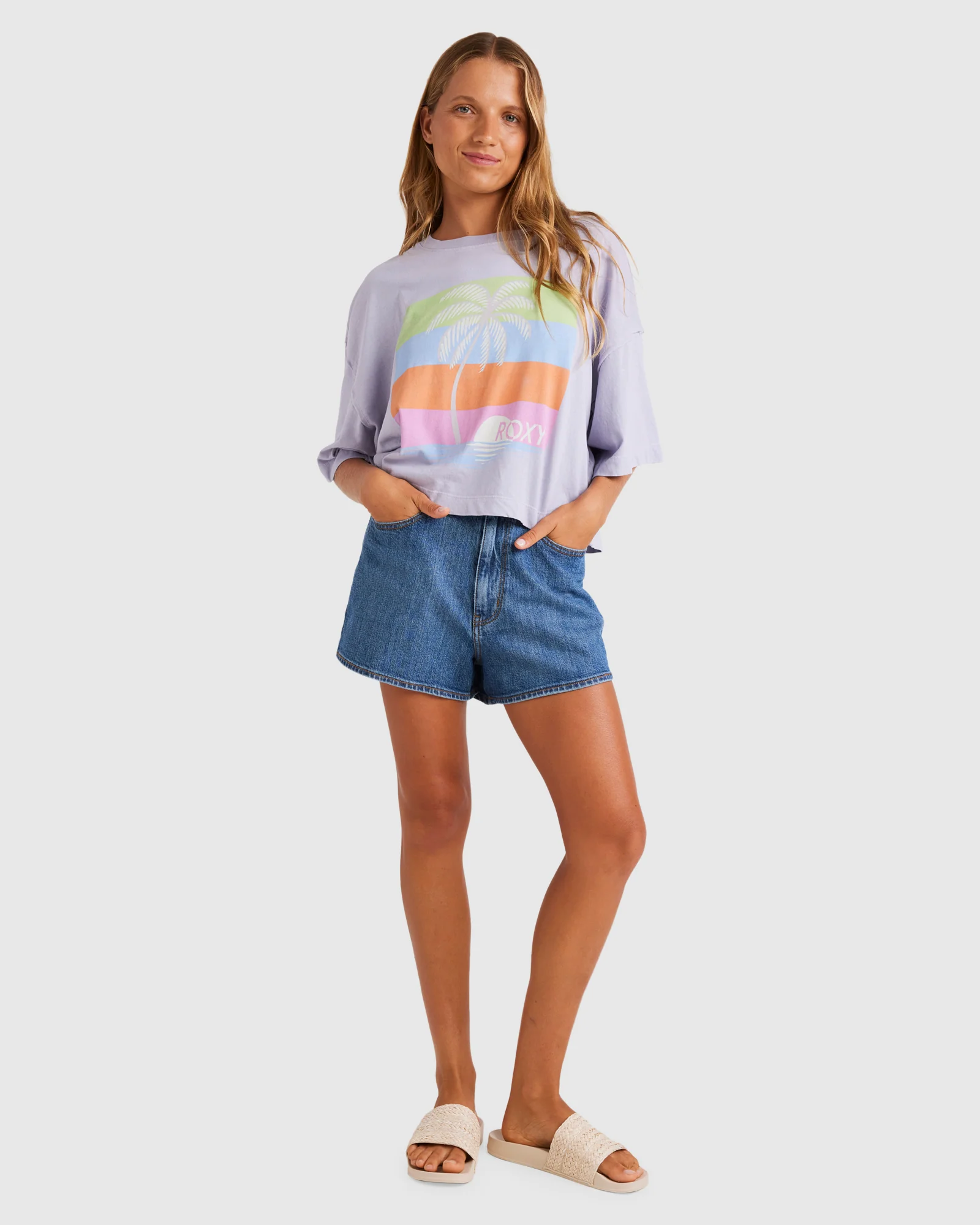 Womens Summer Flakes Tee T-Shirt - Image 5