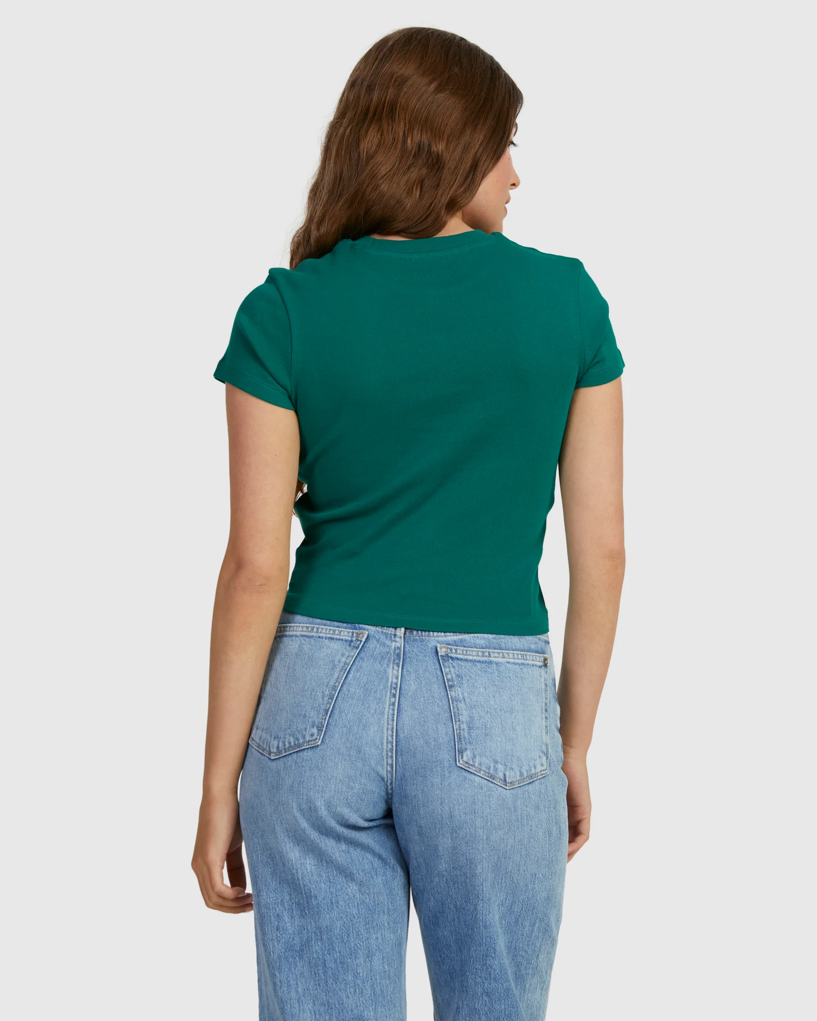 Womens Summertime Glow Baby Tee T-Shirt - Image 3