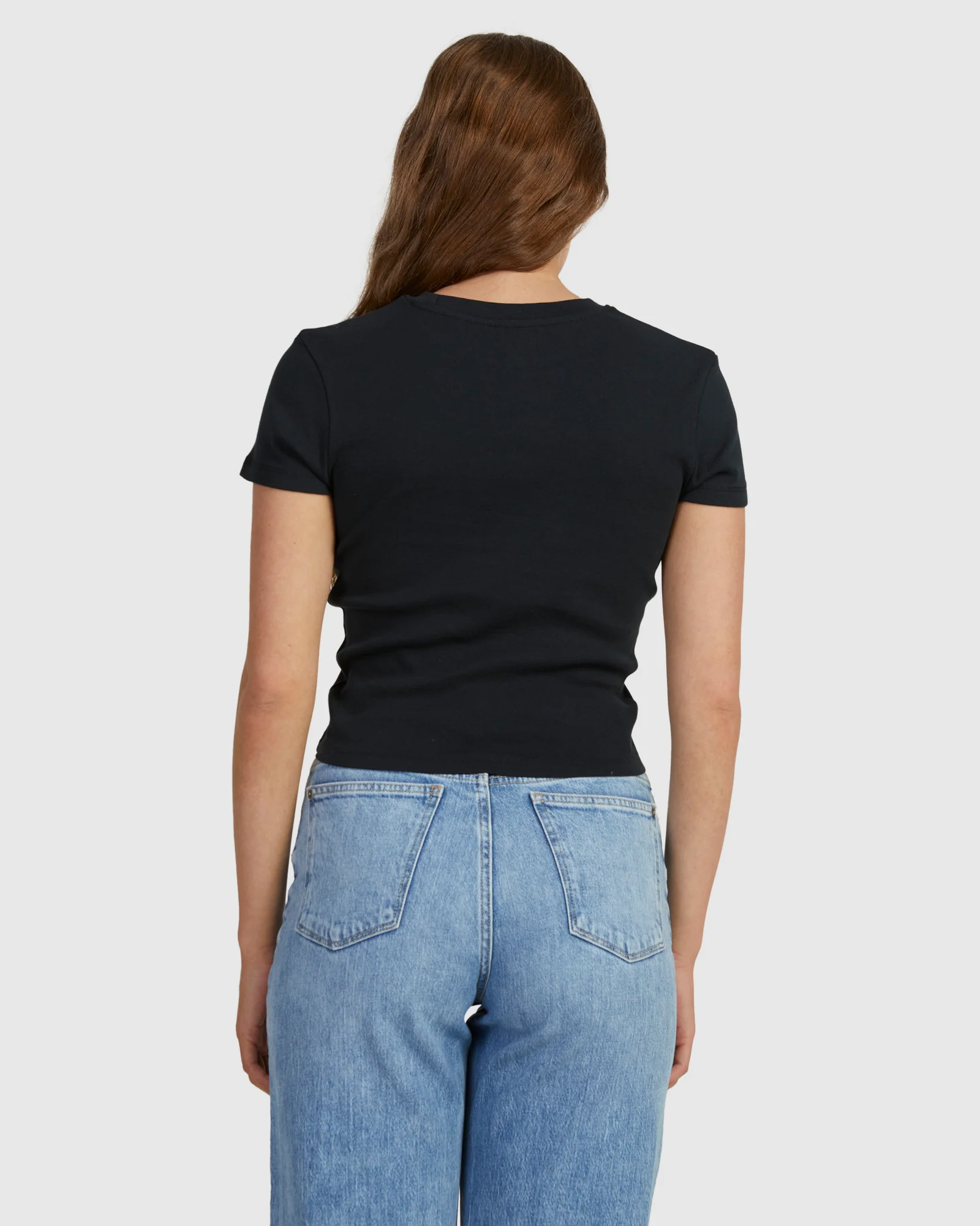 Womens Summertime Glow Baby Tee T-Shirt - Image 3
