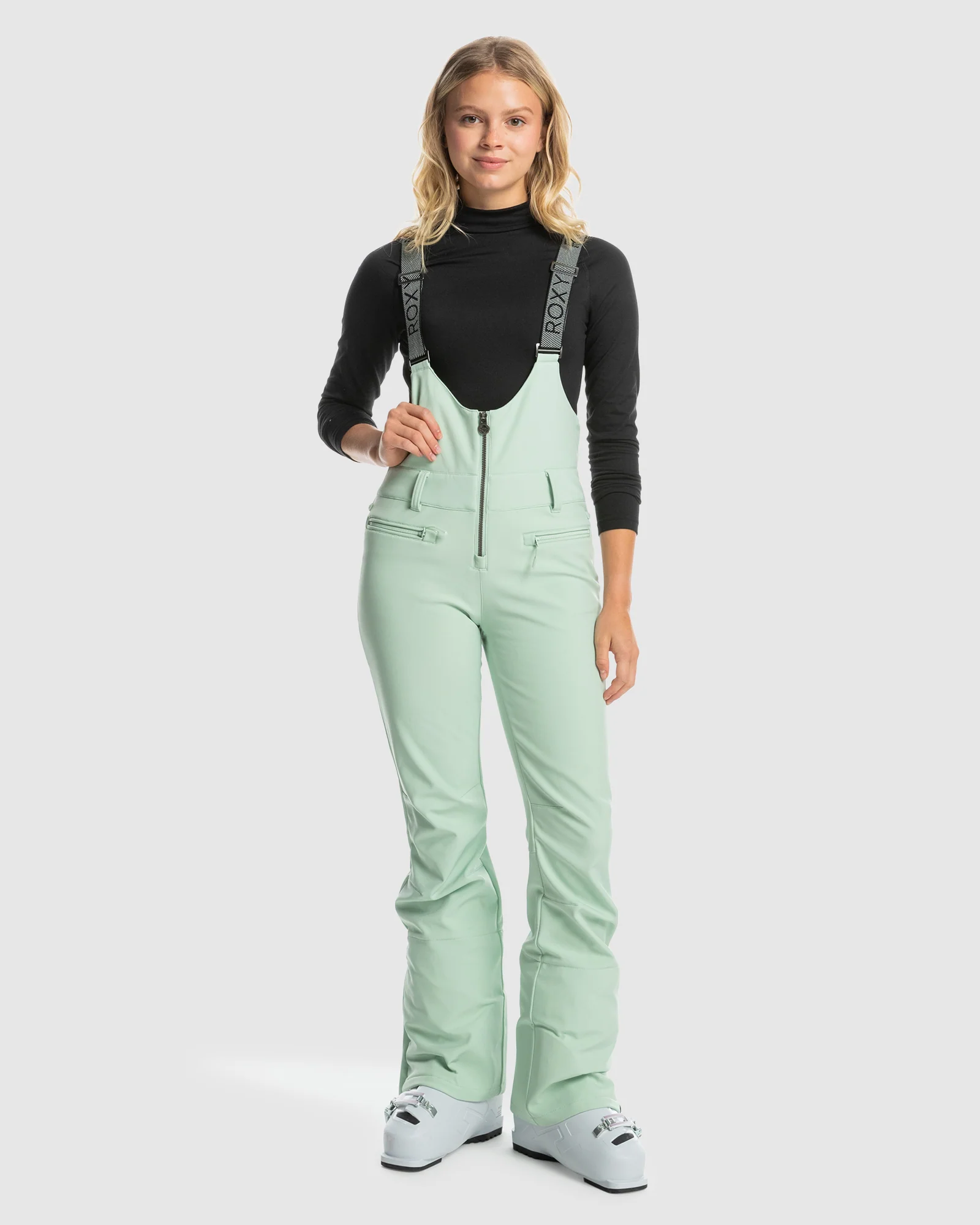 Womens Summit Technical Snow Bib Pants - Image 4