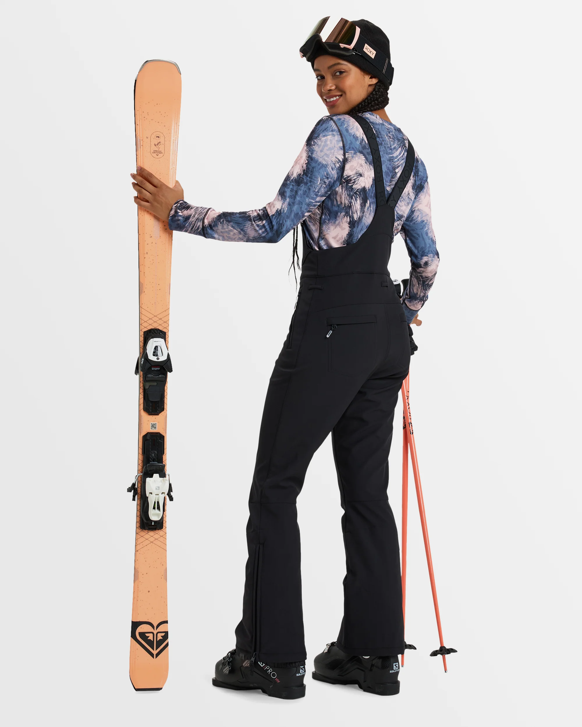 Womens Summit Bib Snow Pants - Image 3