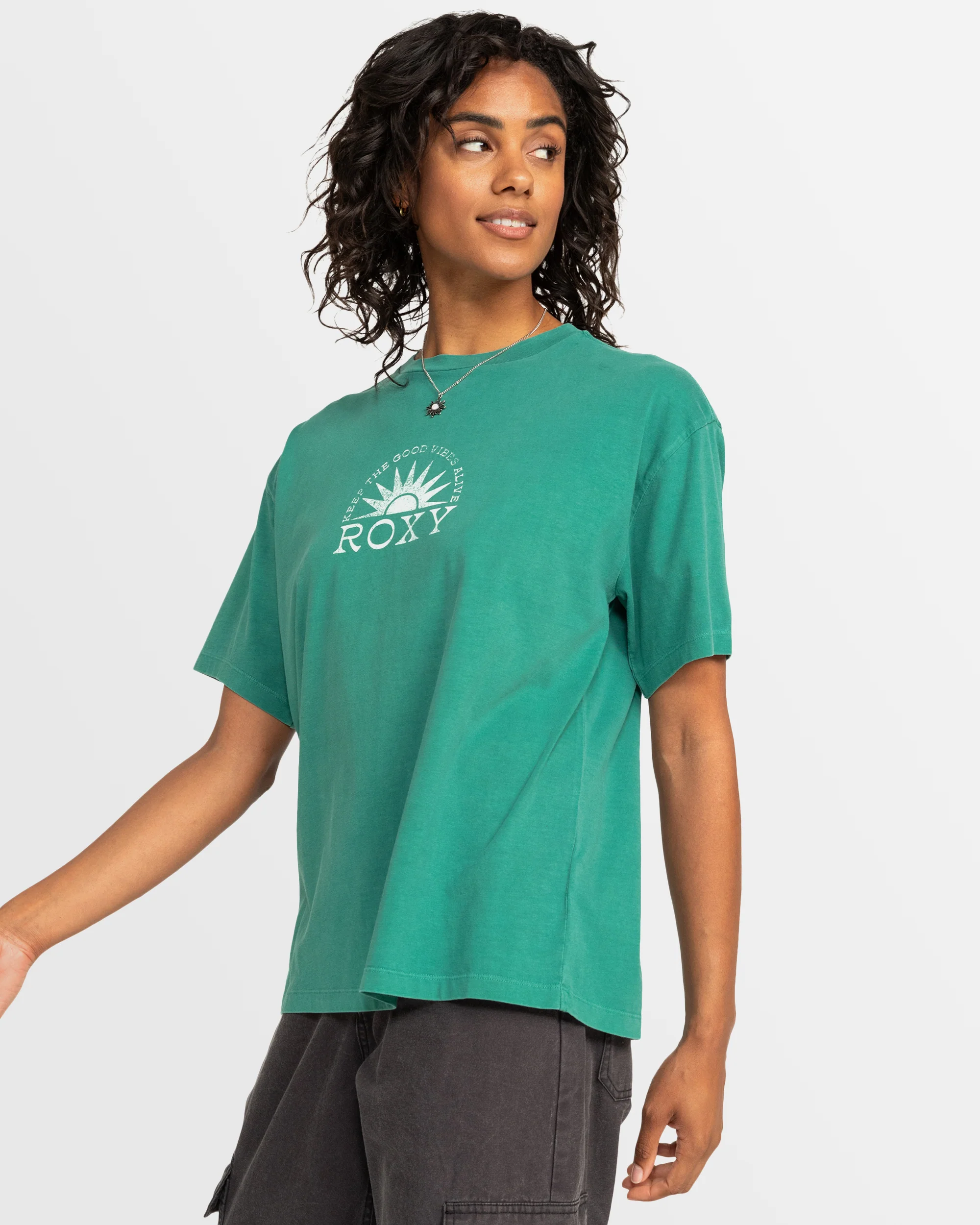 Womens Sun Over The Sand B Short Sleeve T-Shirt - Image 2