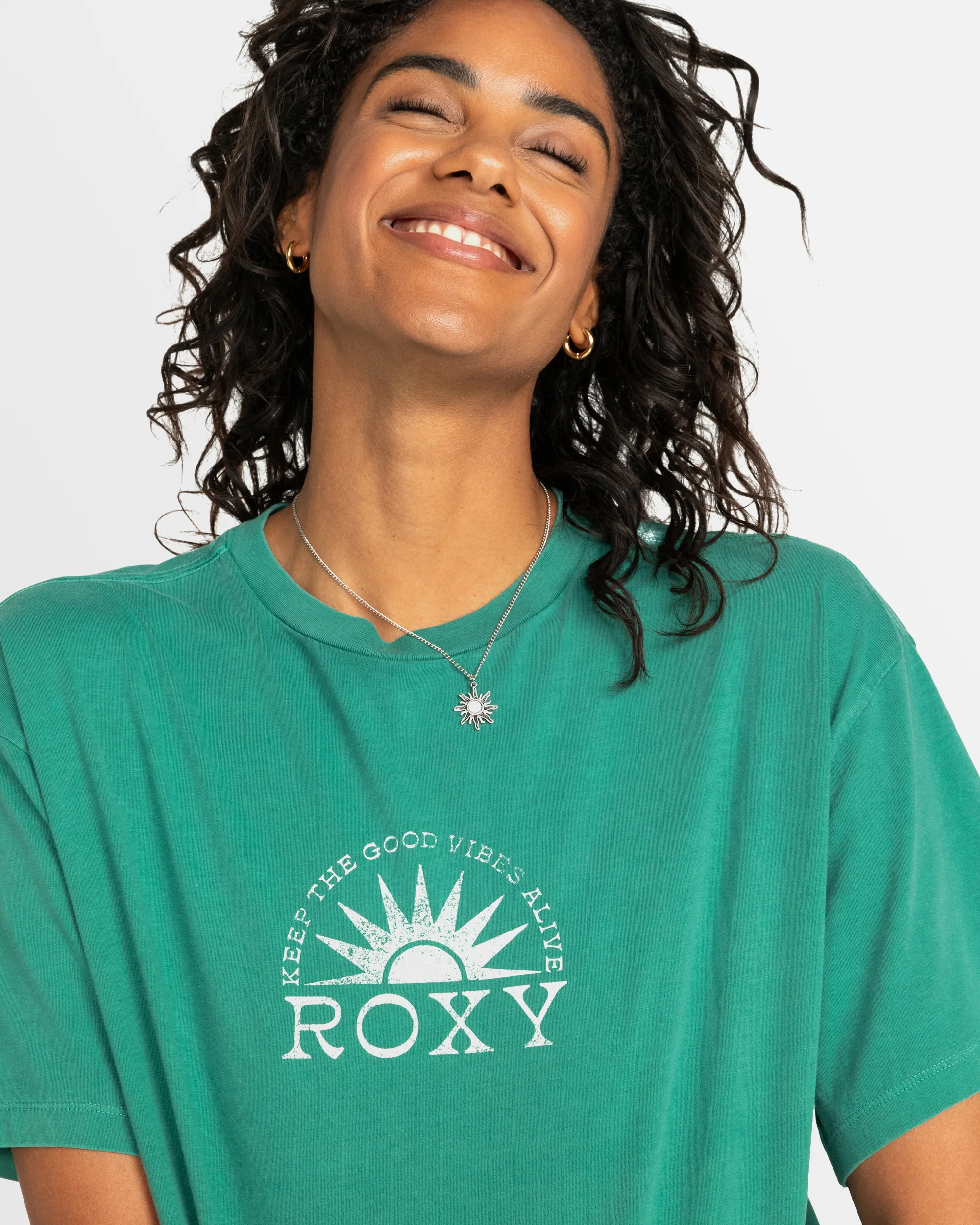 Womens Sun Over The Sand B Short Sleeve T-Shirt - Image 4