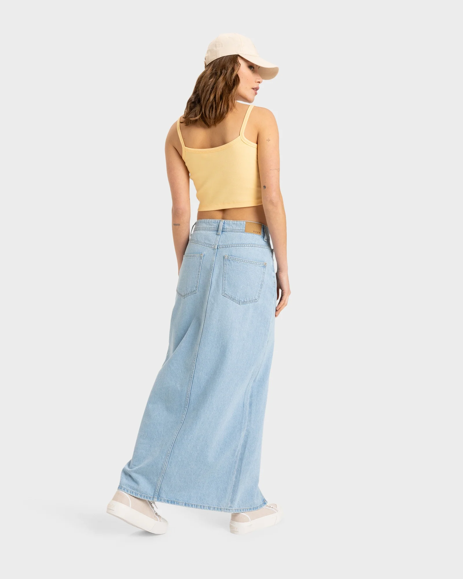 Womens Sun Winds Denim Skirts - Image 4