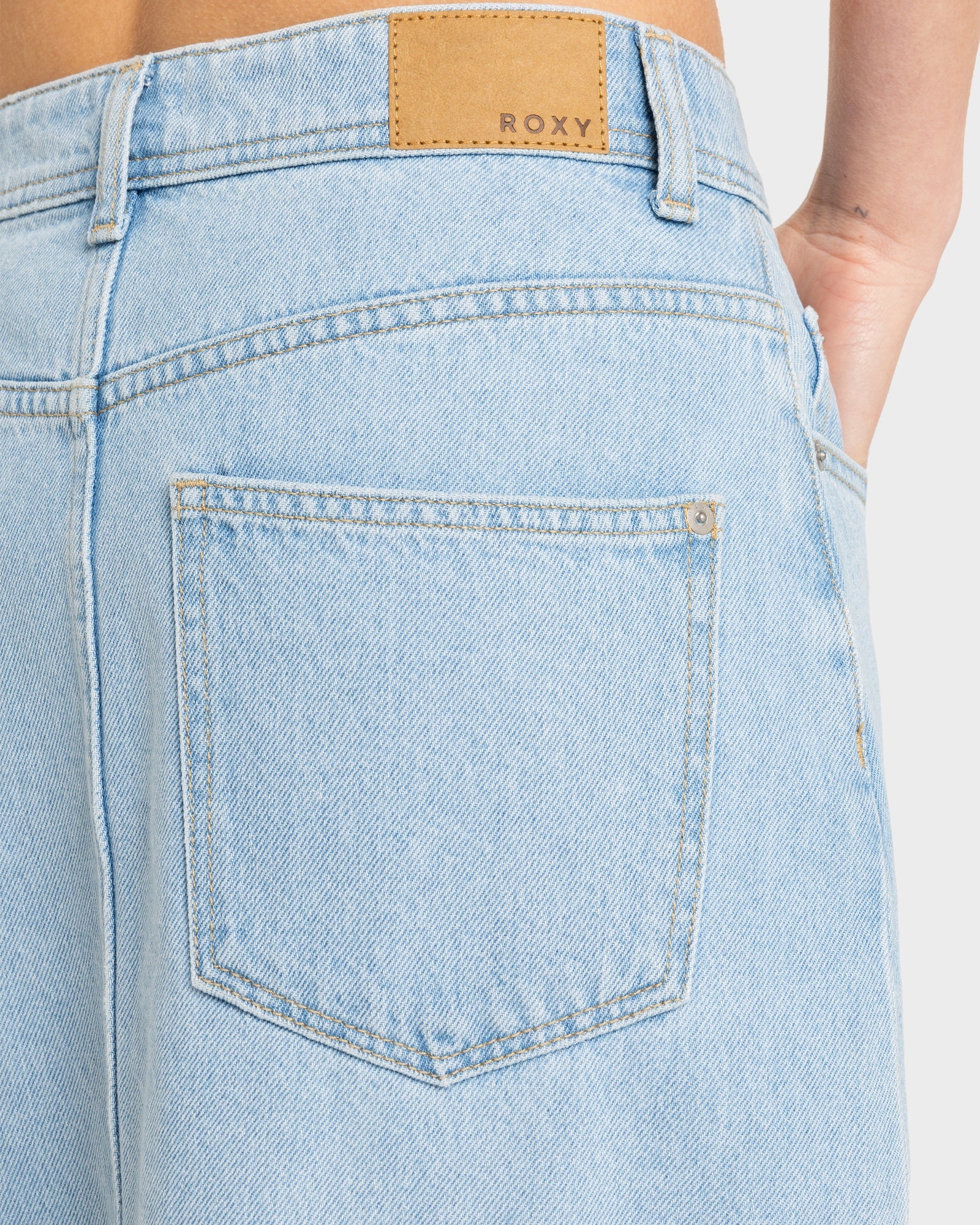 Womens Sun Winds Denim Skirts - Image 6