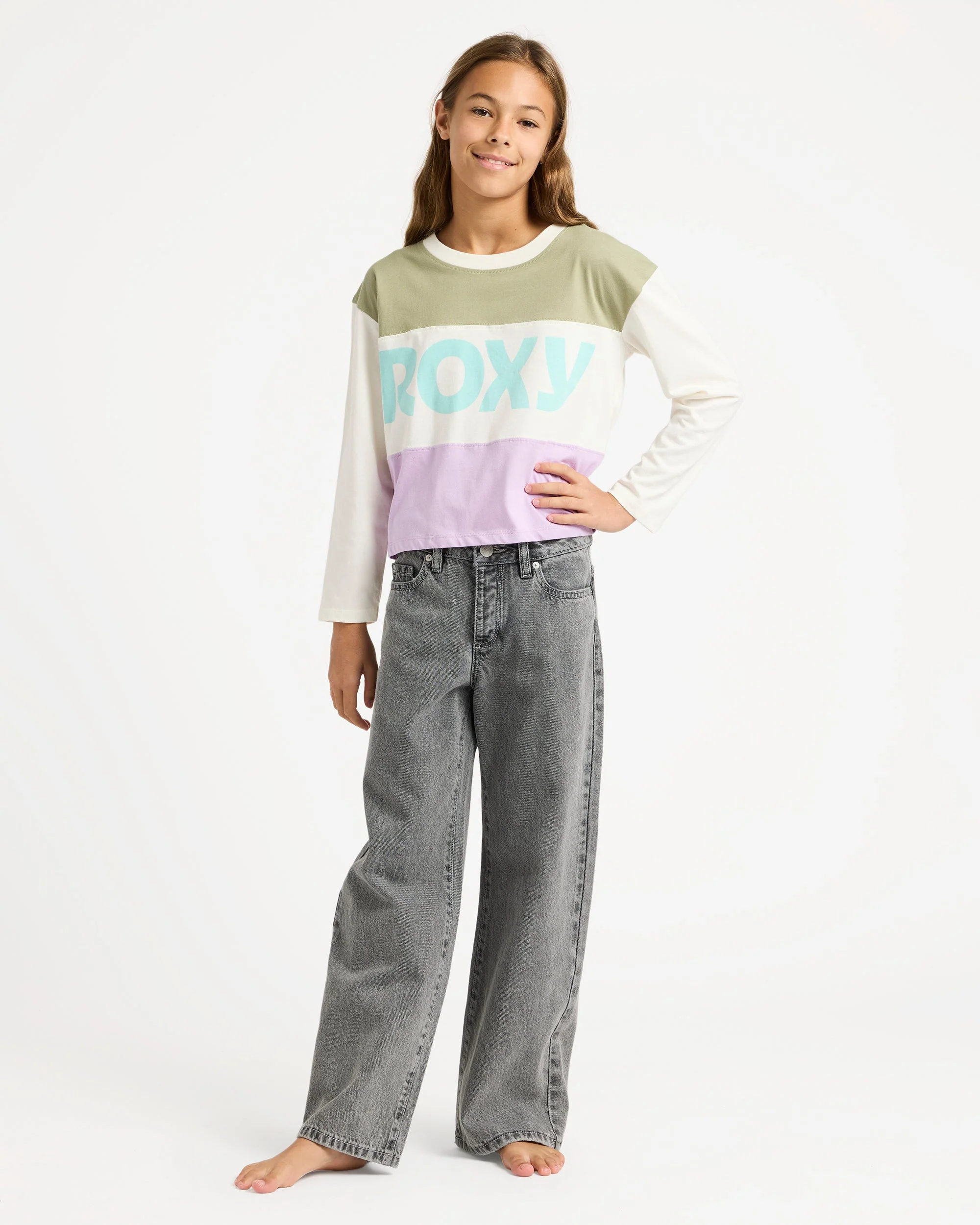 Girls 4-16 Sundaze Spirit Long Sleeve T-Shirt - Image 5