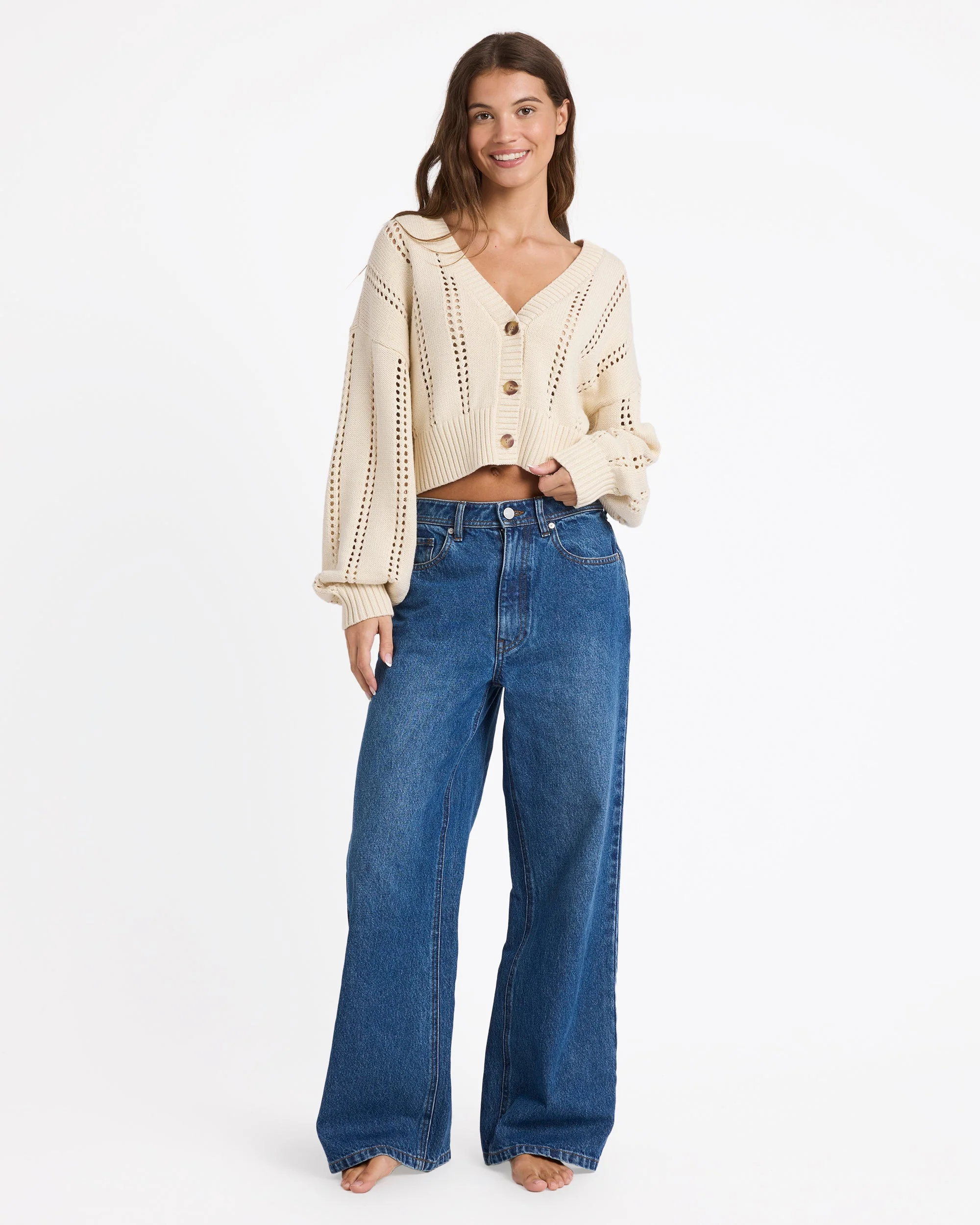 Womens Sunlaced Cardigan - Image 5