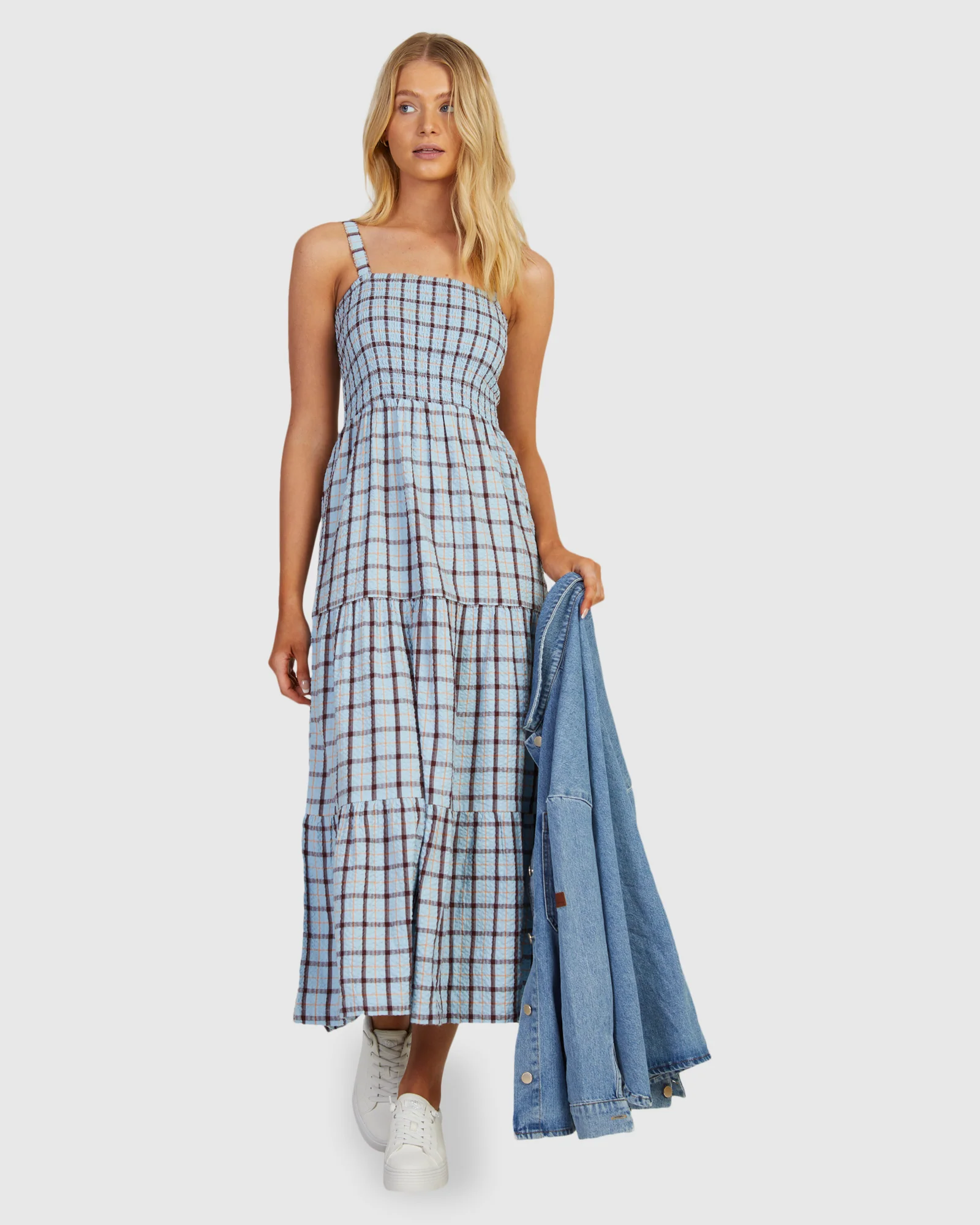Womens Sunnier Shores Midi Dress - Image 5