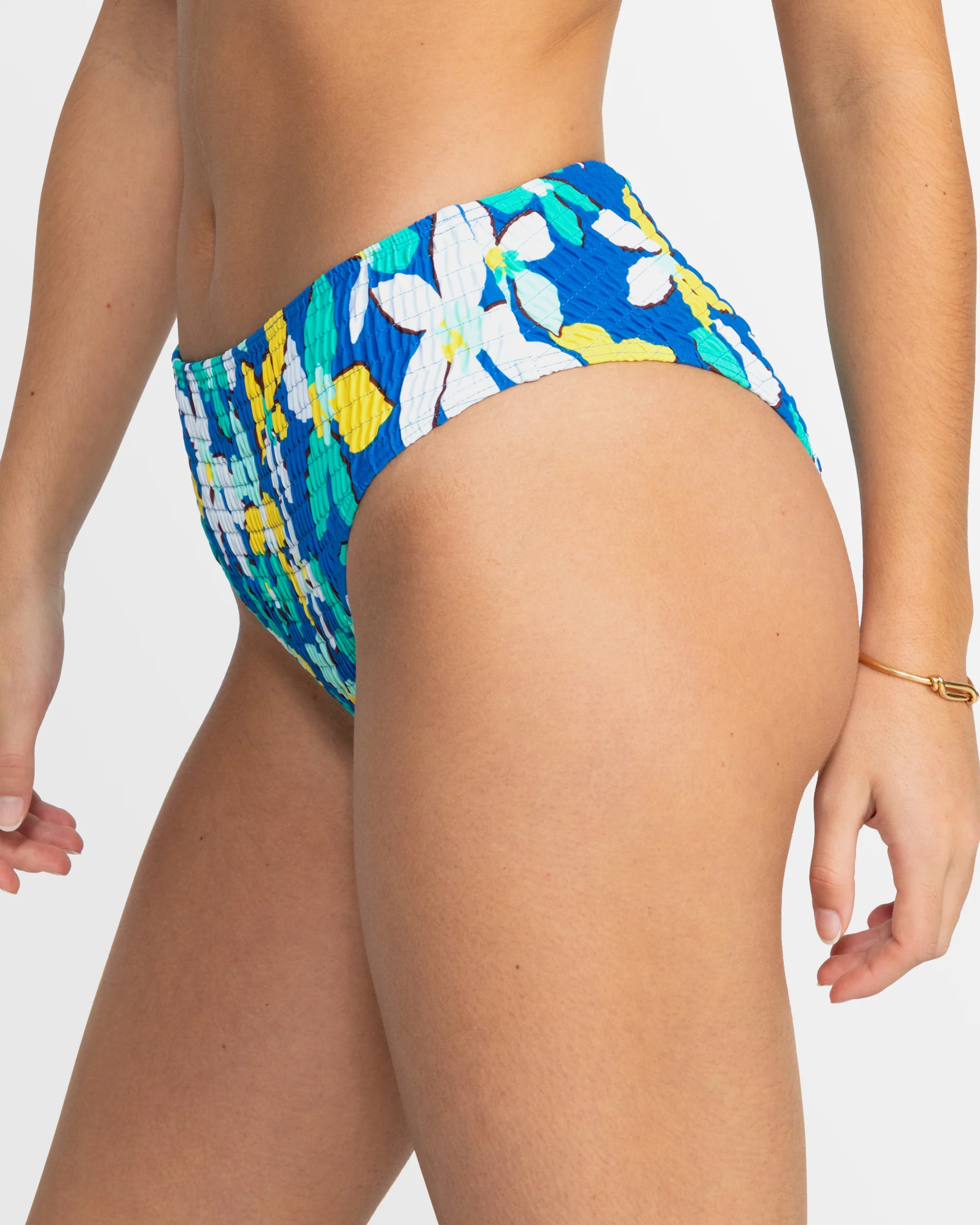 Womens Sunny Days Floral Bikini Bottom - Image 2