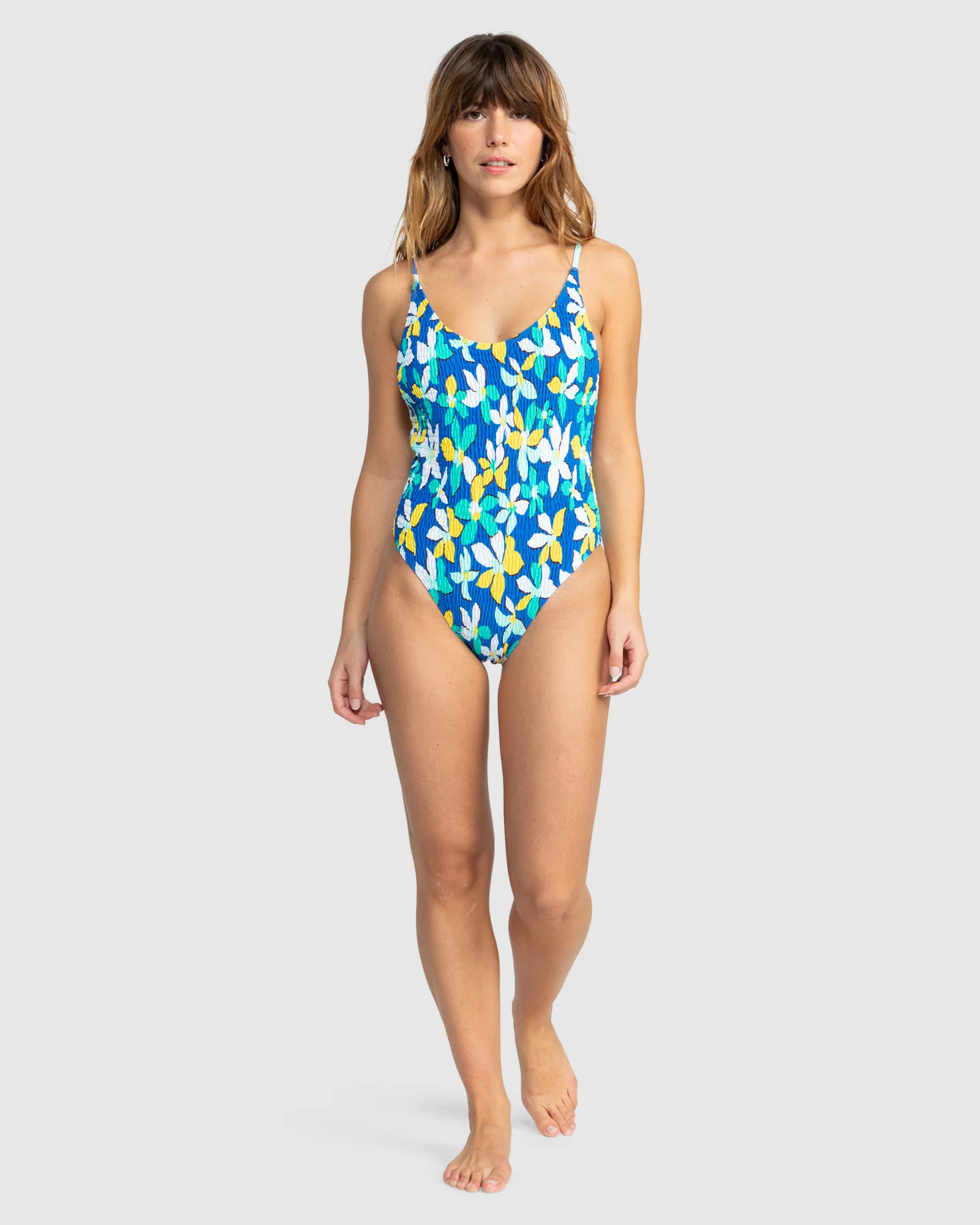 Womens Sunny Days Floral One Piece Swimsuit - Image 5
