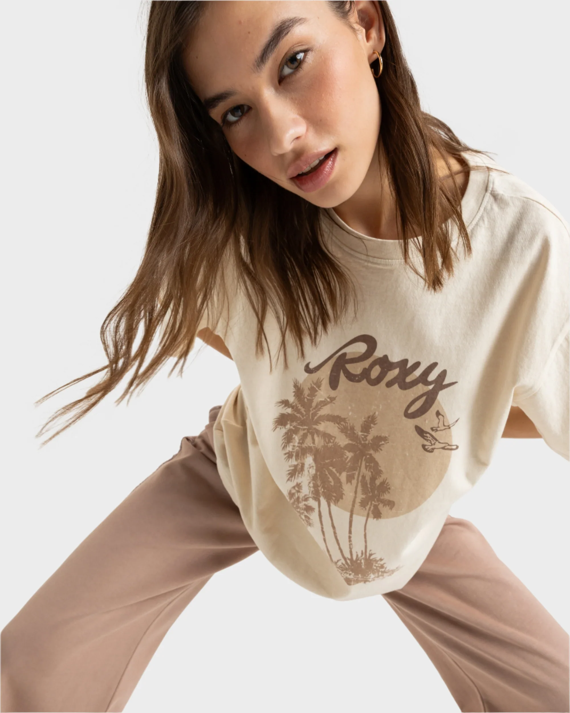 Womens Sunny Oversized Stone Wash T-Shirt - Image 2