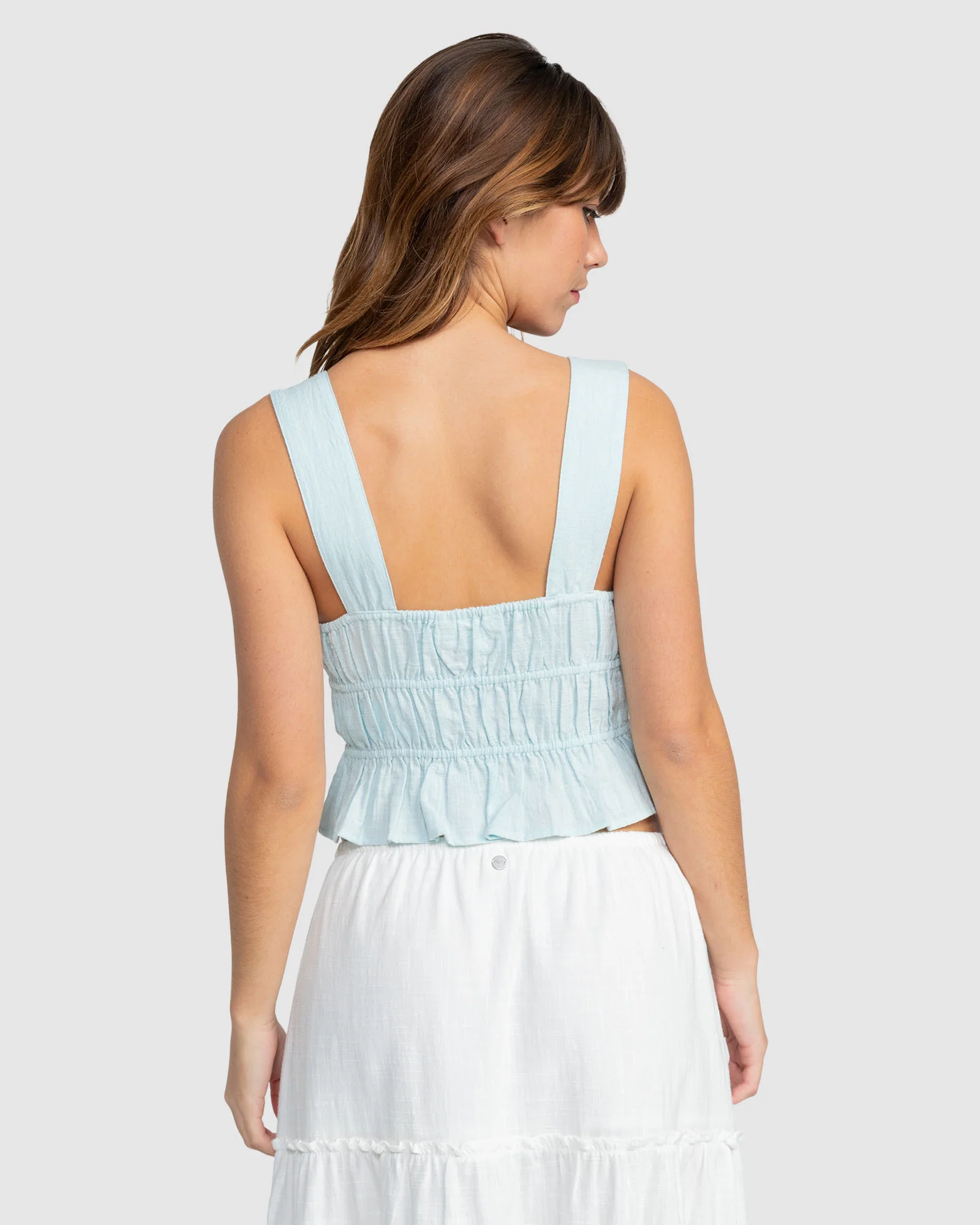 Womens Sunset Mist Crop Top - Image 3