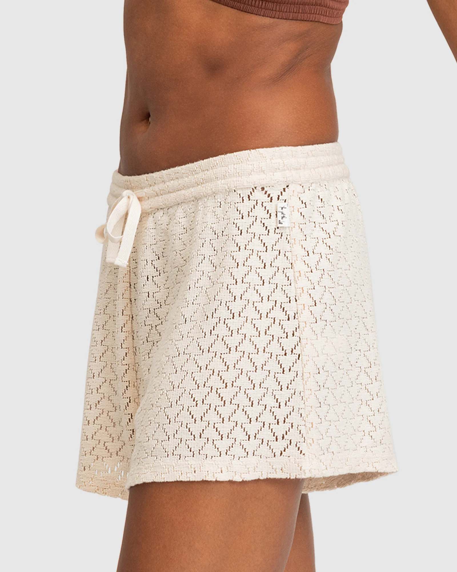 Womens Sunset Riders Crochet Shorts - Image 2