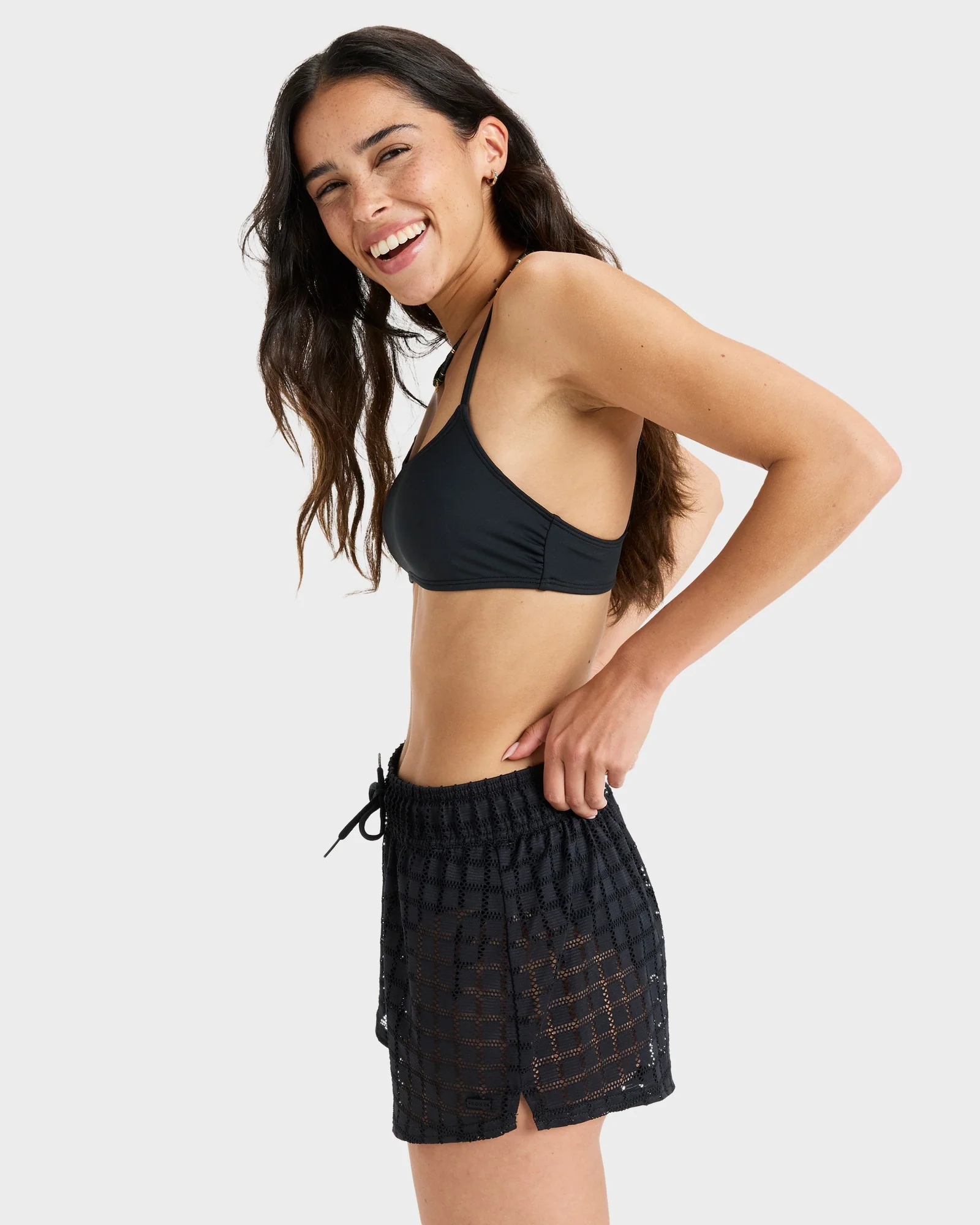 Womens Sunset Riders Beach Shorts - Image 2