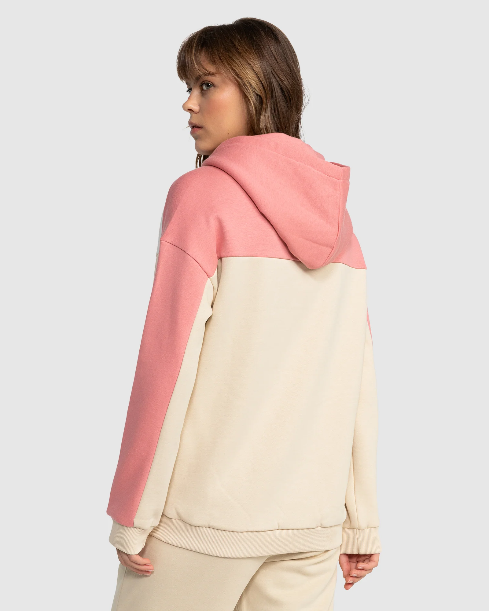 Womens Sunset Waves Pullover Hoodie - Image 3