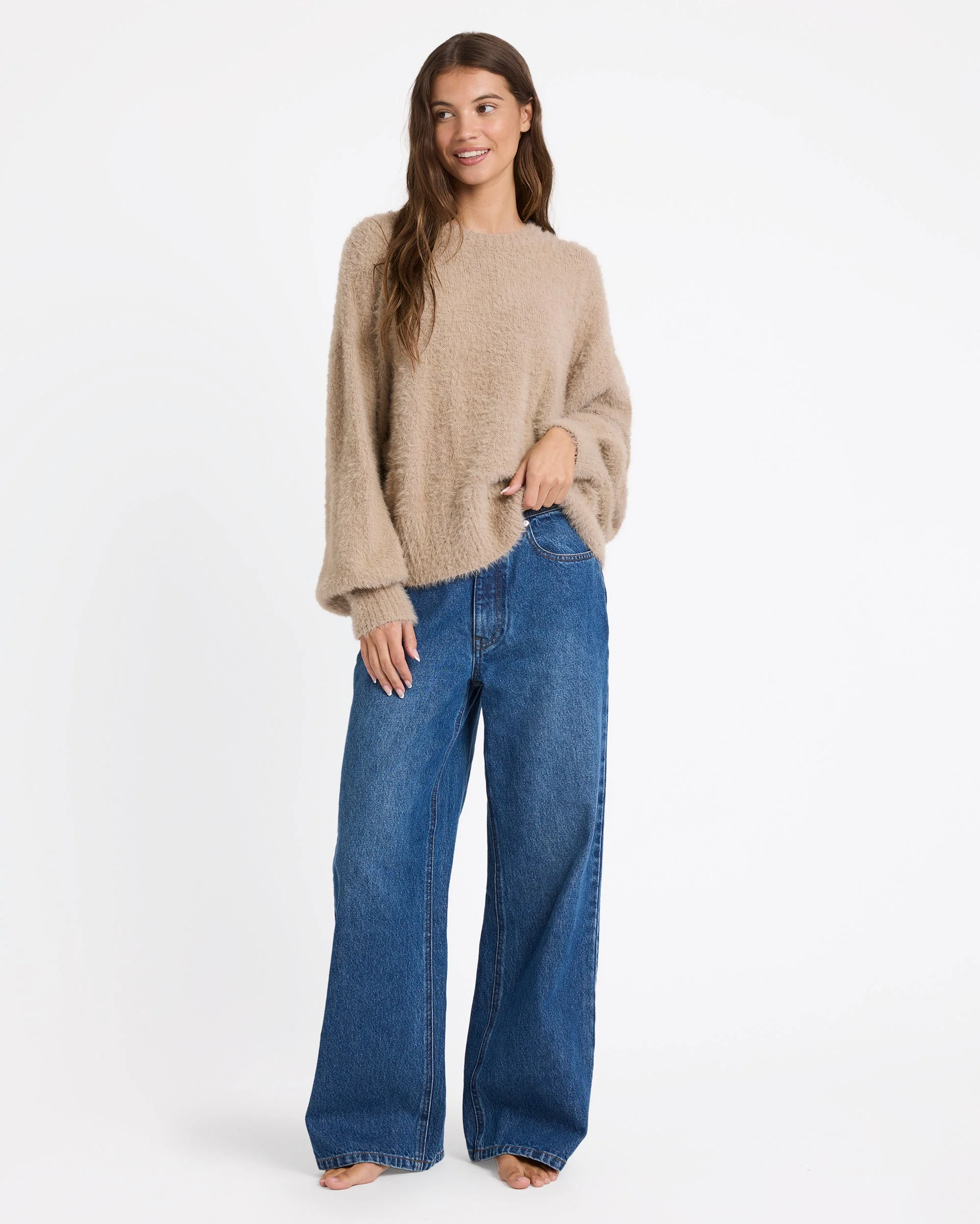 Womens Sunsetter Crew Neck - Image 5