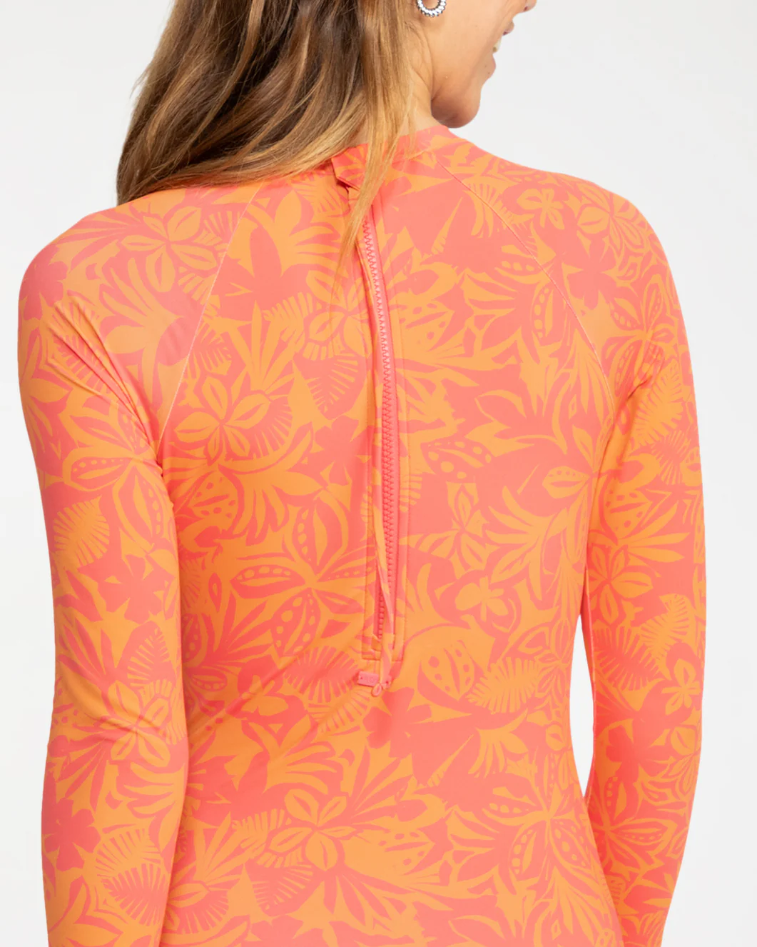 Womens Suntrip Long Sleeve One Piece Swimsuit - Image 4