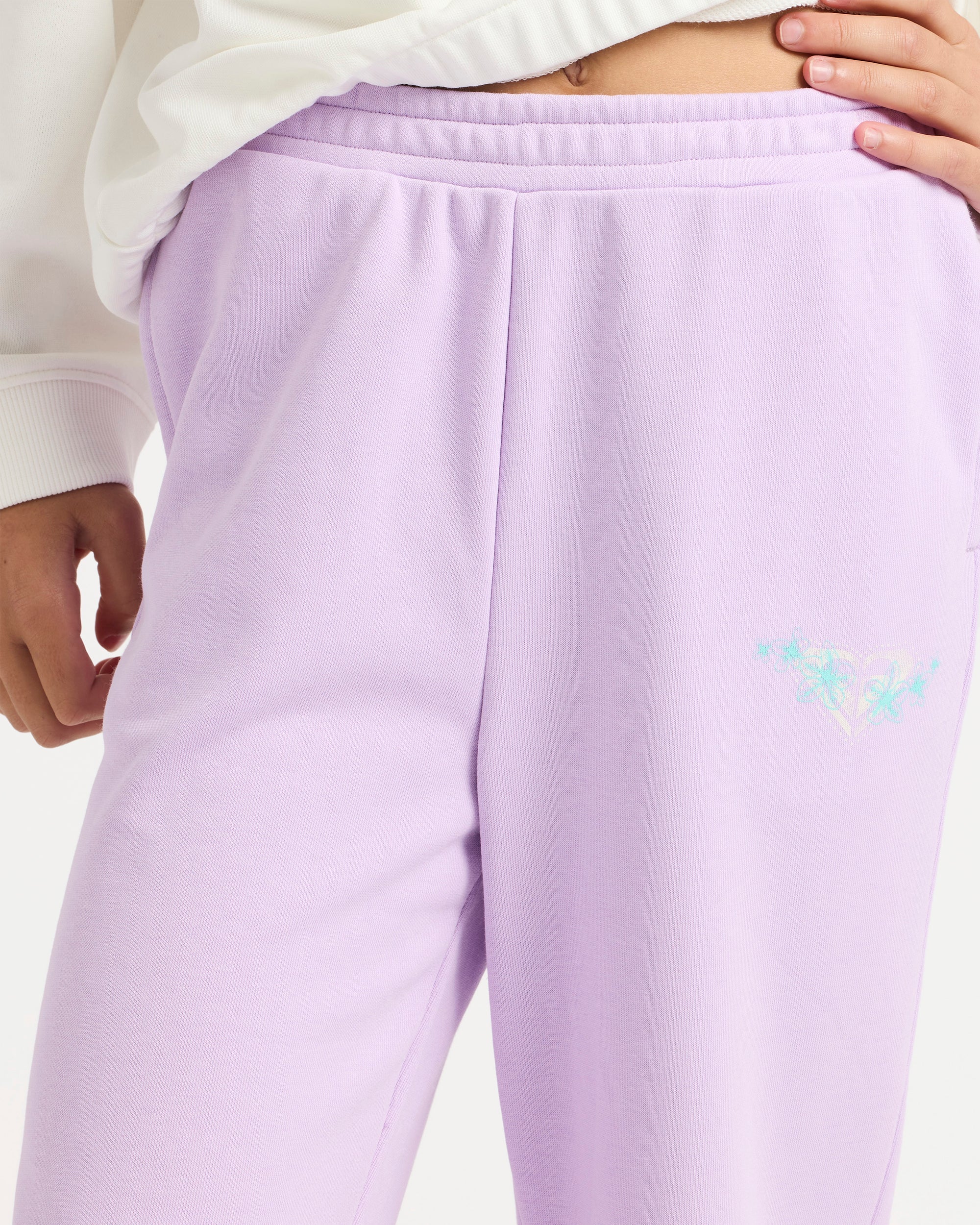 Girls 4-16 Surf Feeling Wide Trackpants - Image 5