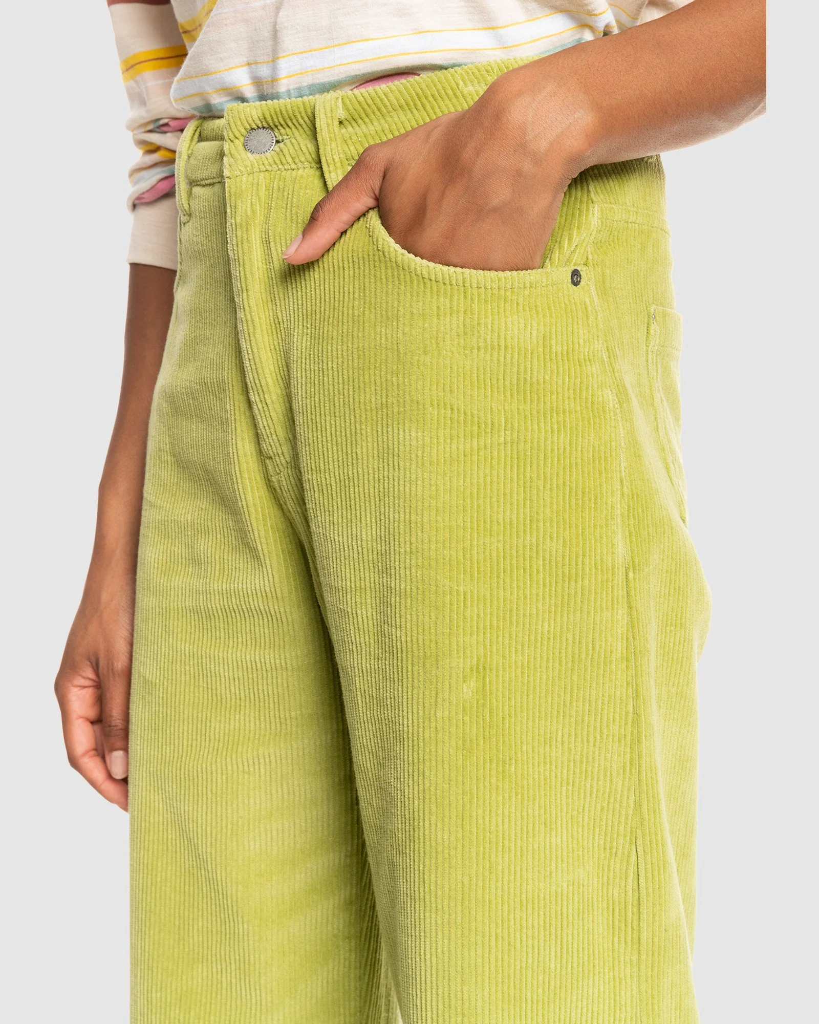 Womens Surf On Cloud Cord Pants - Image 4
