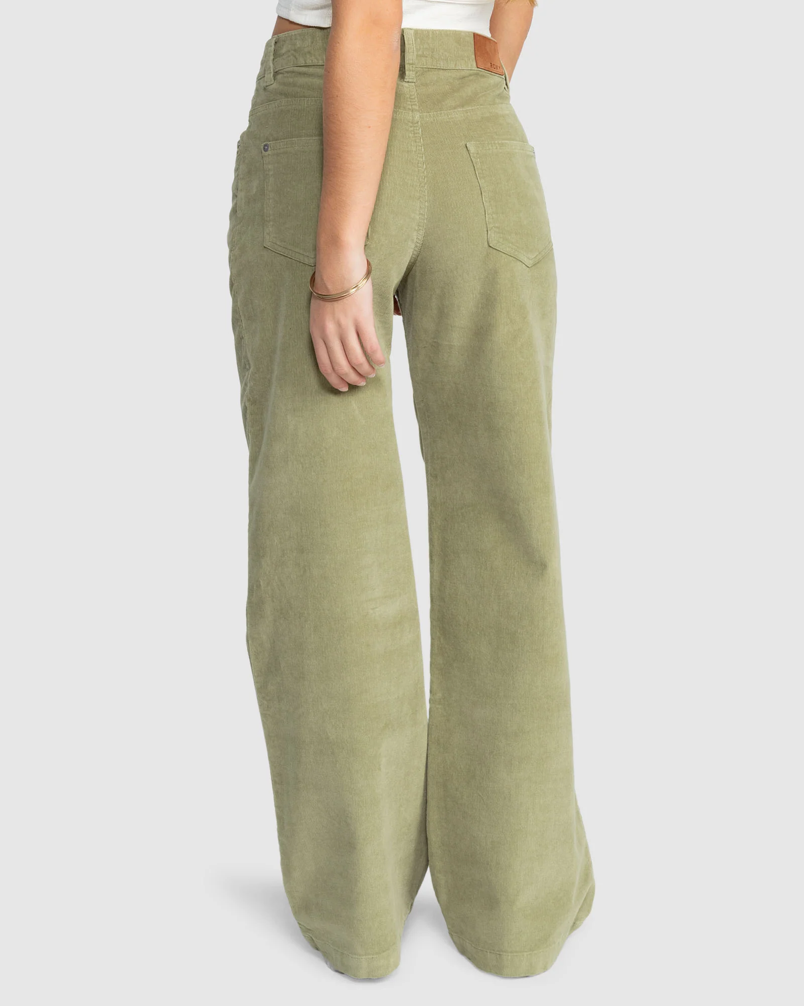 Womens Surf On Cloud Cord Stretch Pants - Image 3