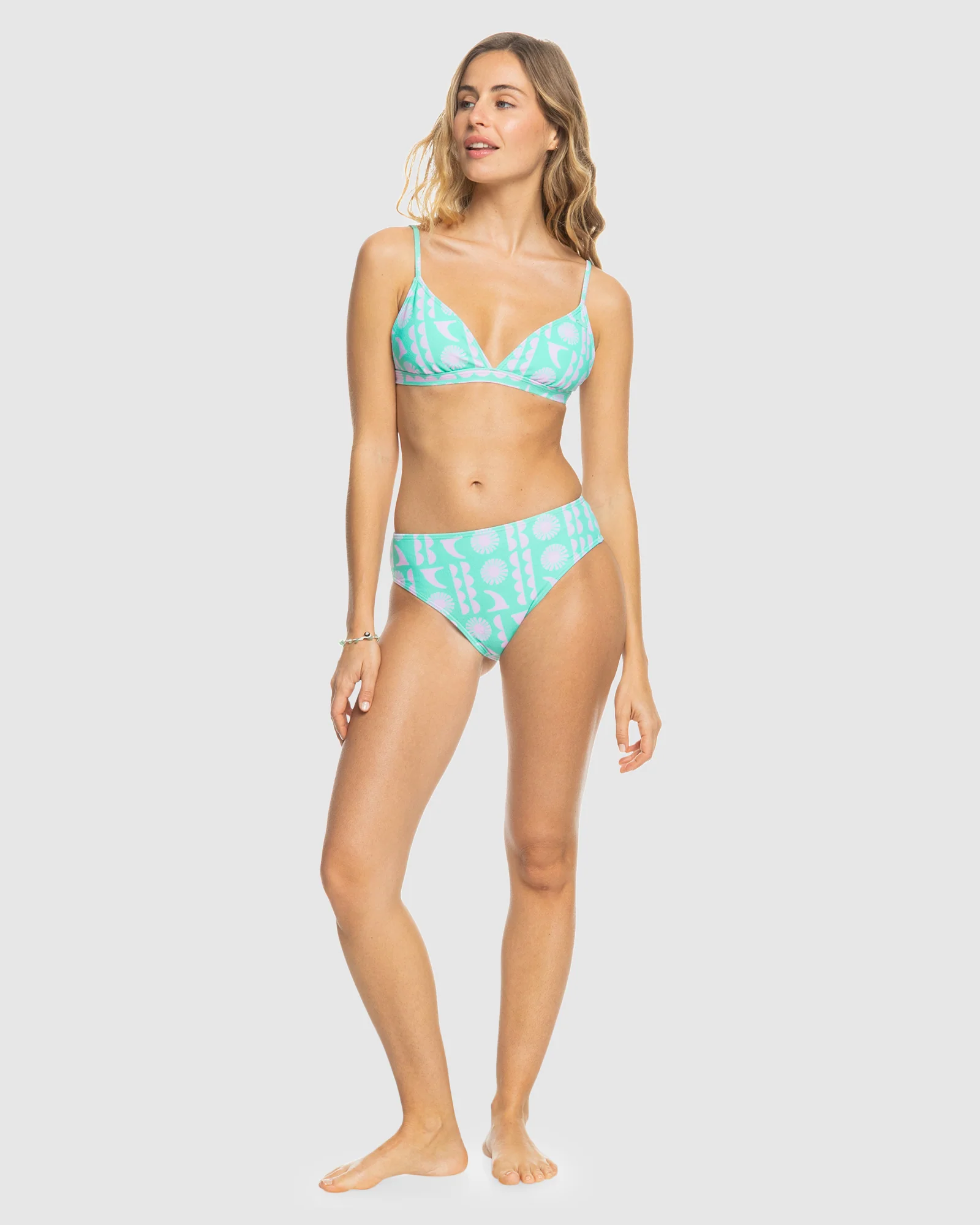 Womens Surf Saavy Fixed Tri Bikini Top - Image 4