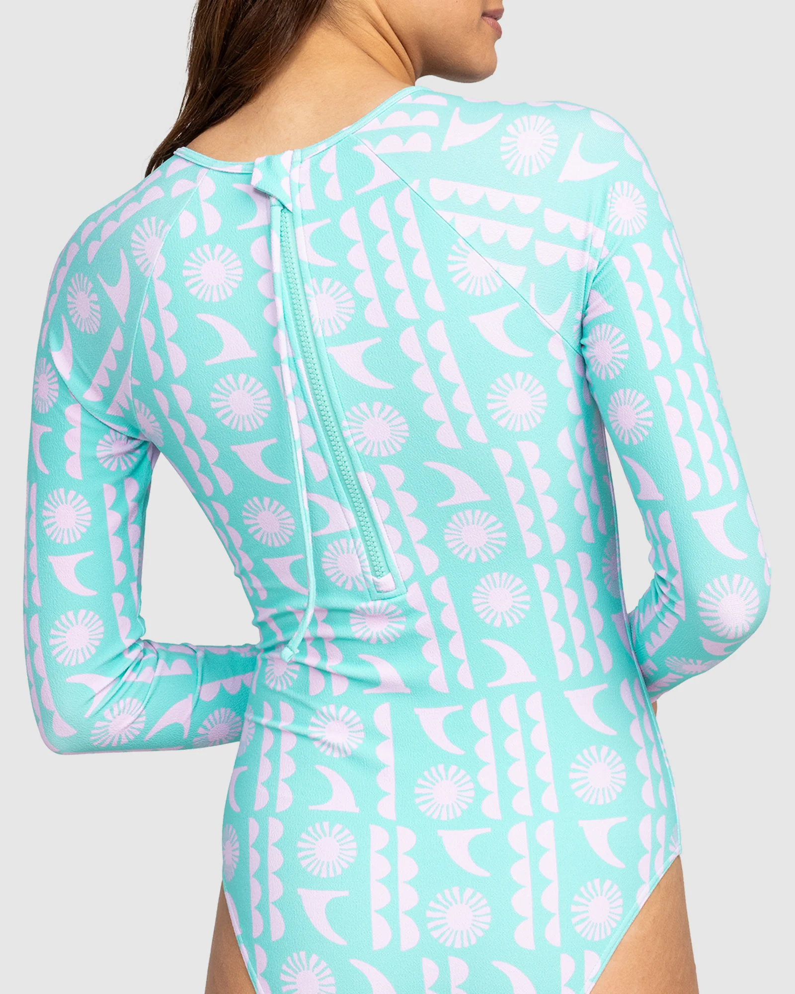 Womens Surf Saavy Onesie Rashguard - Image 4