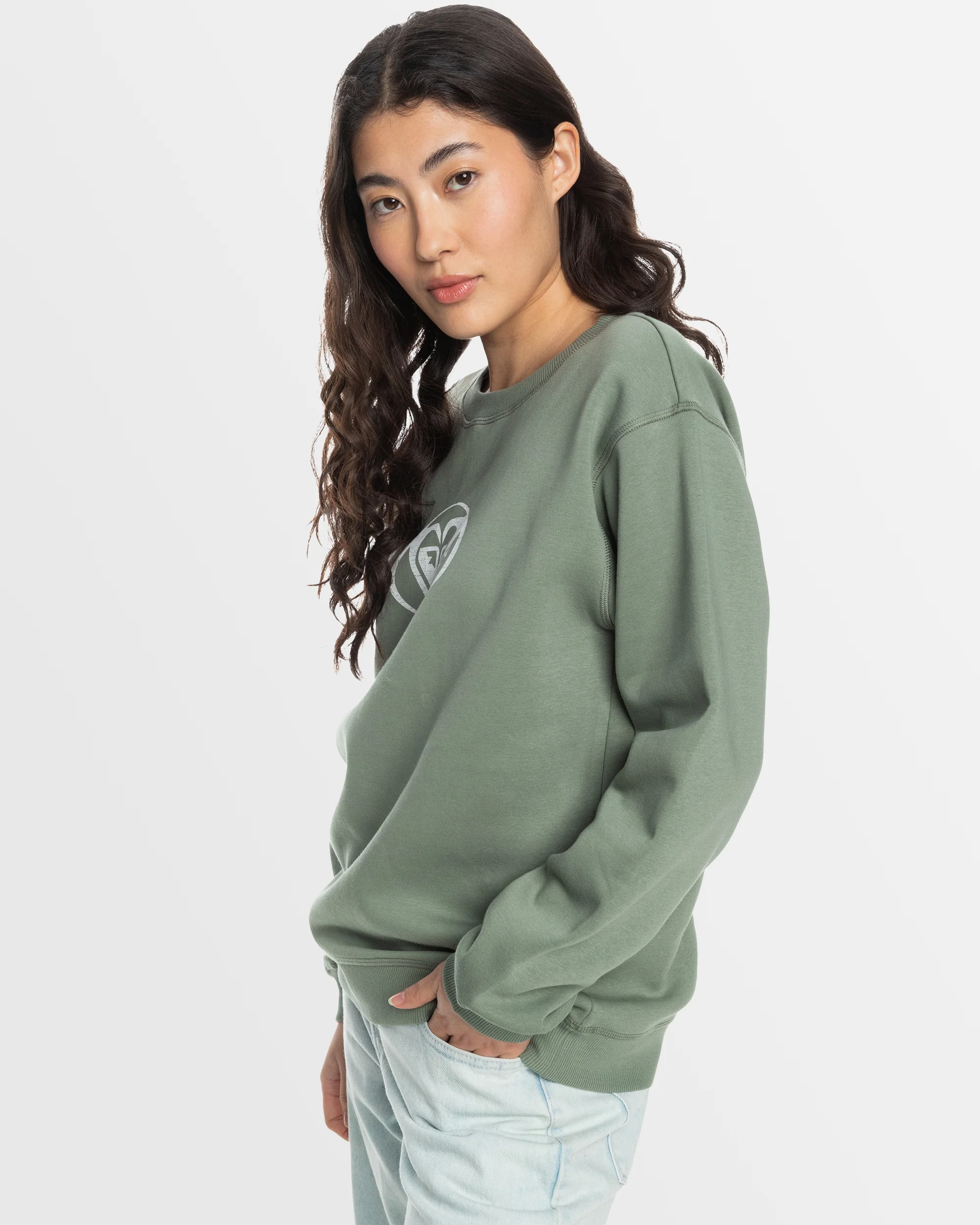 Womens Surf Stoked Pullover Sweatshirt - Image 2