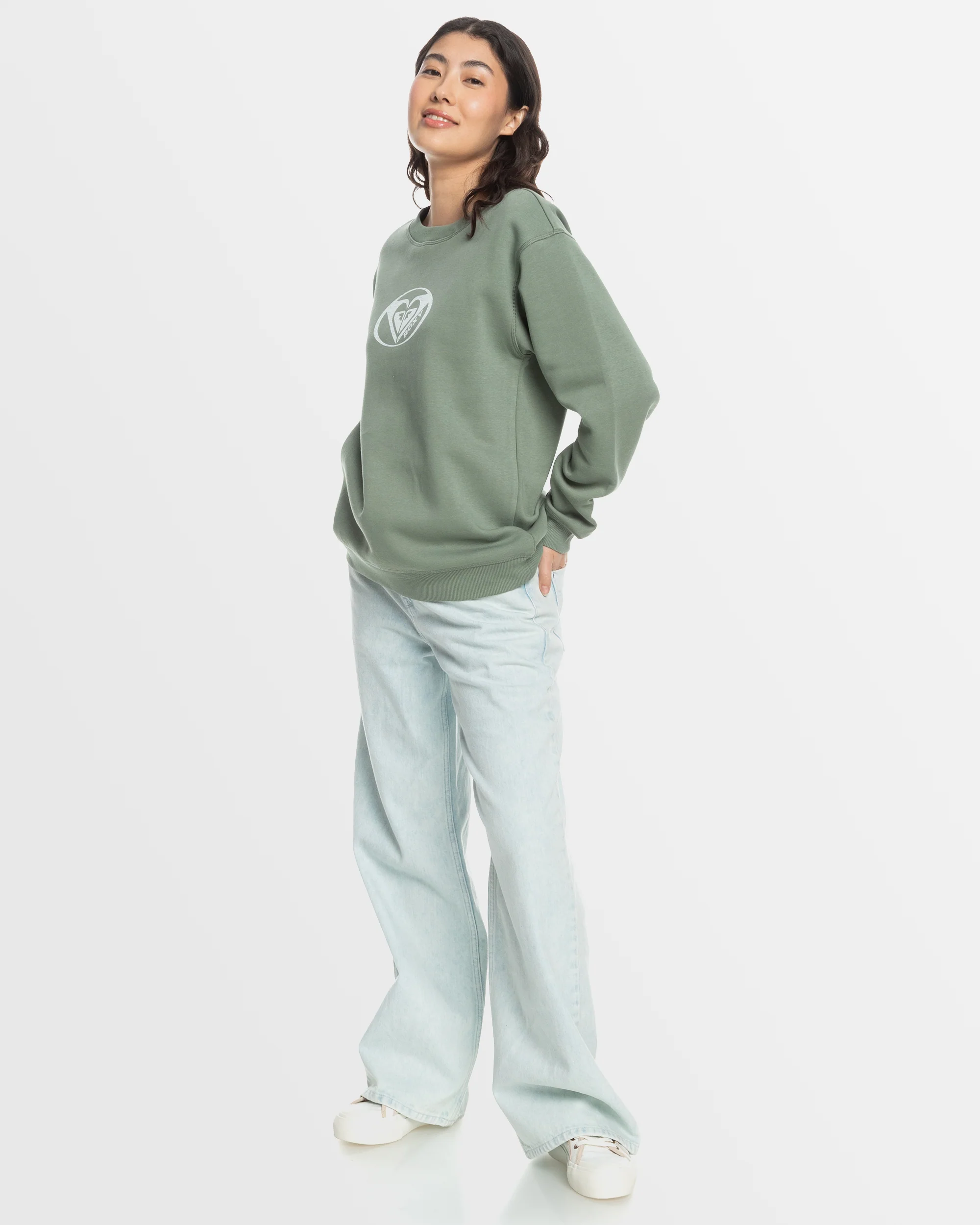 Womens Surf Stoked Pullover Sweatshirt - Image 5