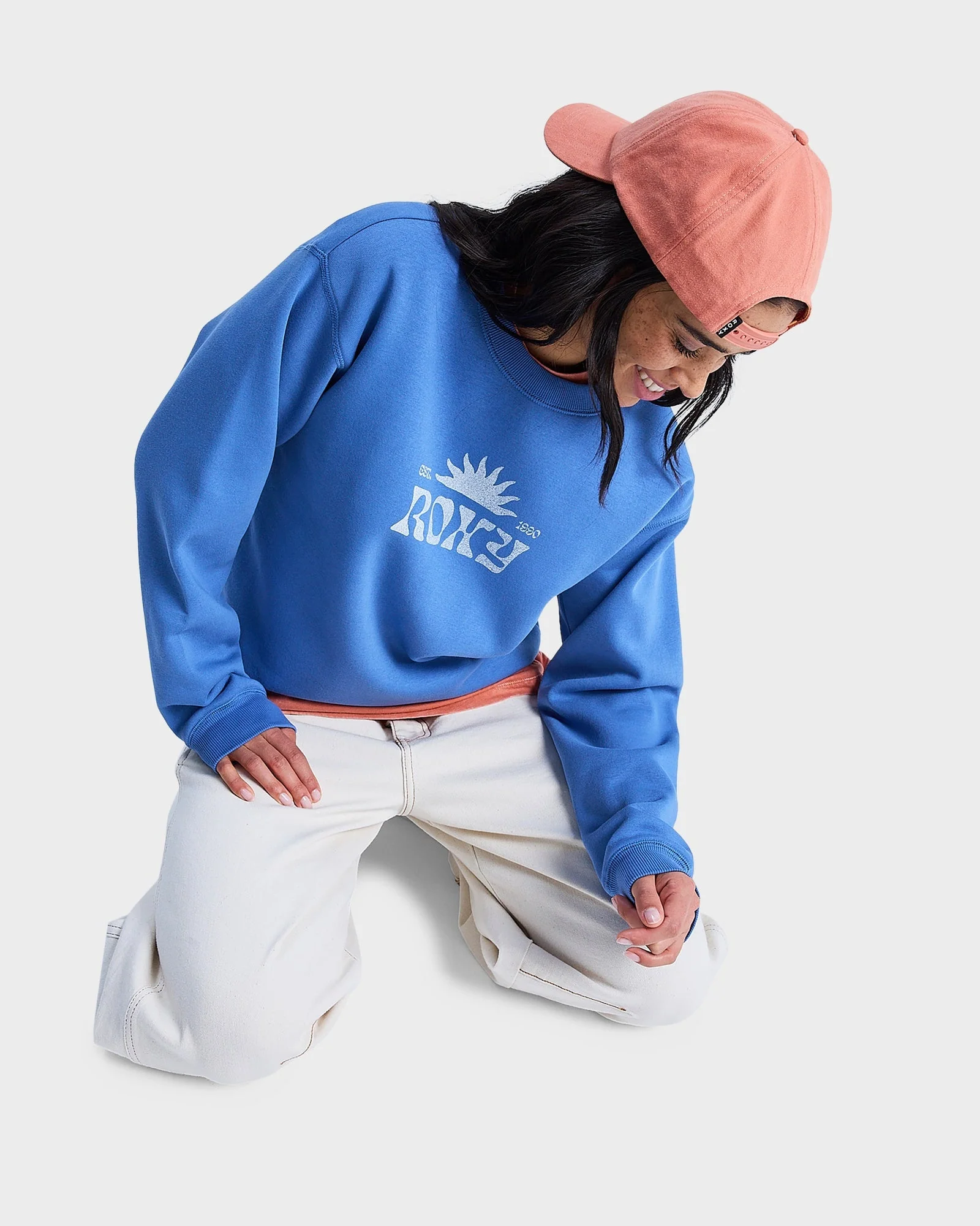 Womens Surf Stoked Crew Neck - Image 3