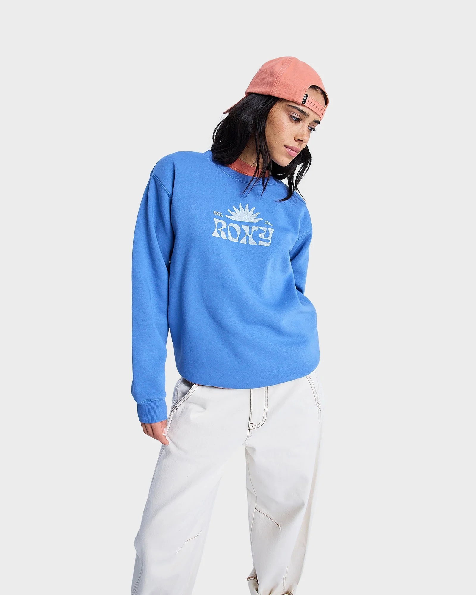 Womens Surf Stoked Crew Neck - Image 4