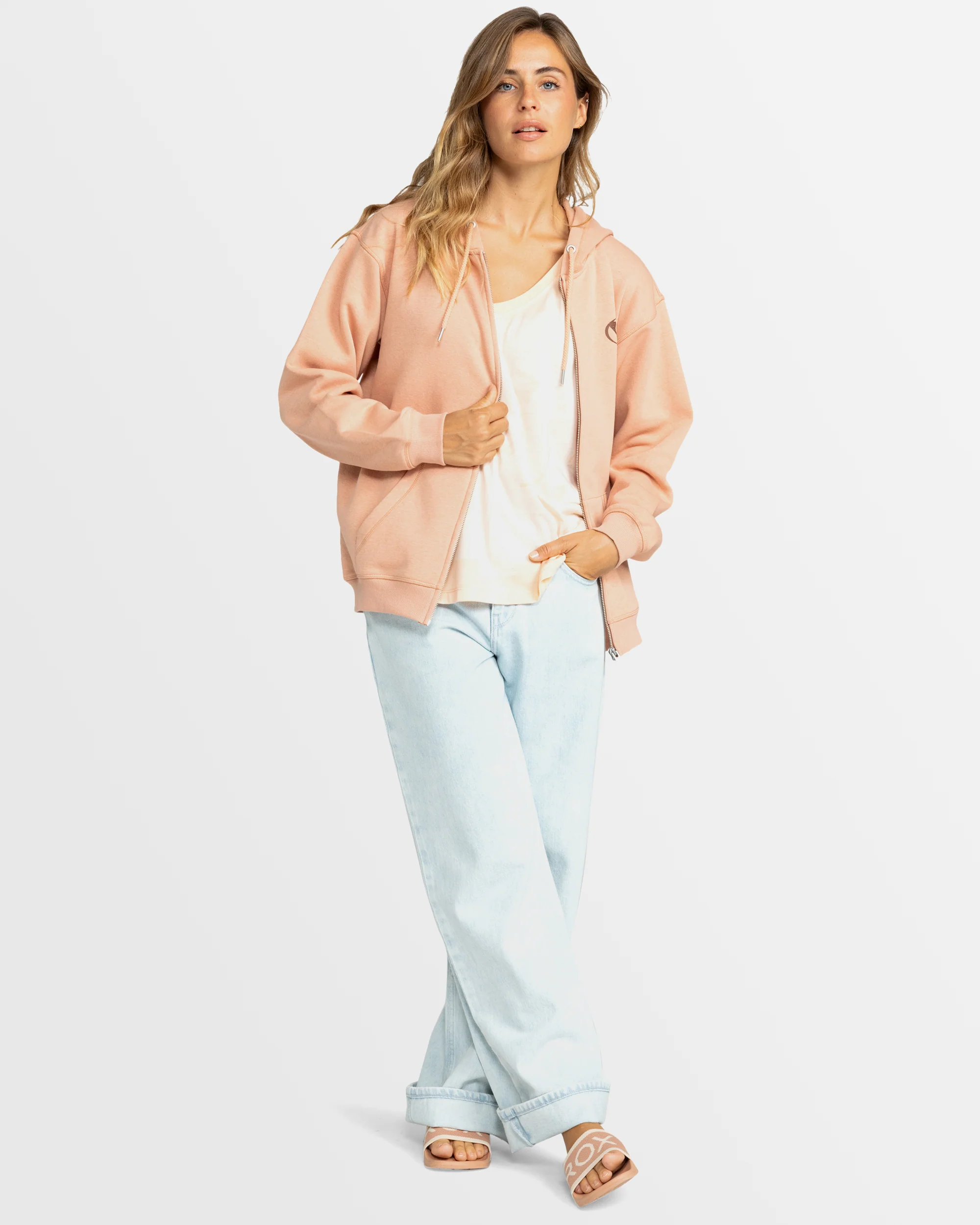 Womens Surf Stoked Zip-Up Hoodie - Image 5