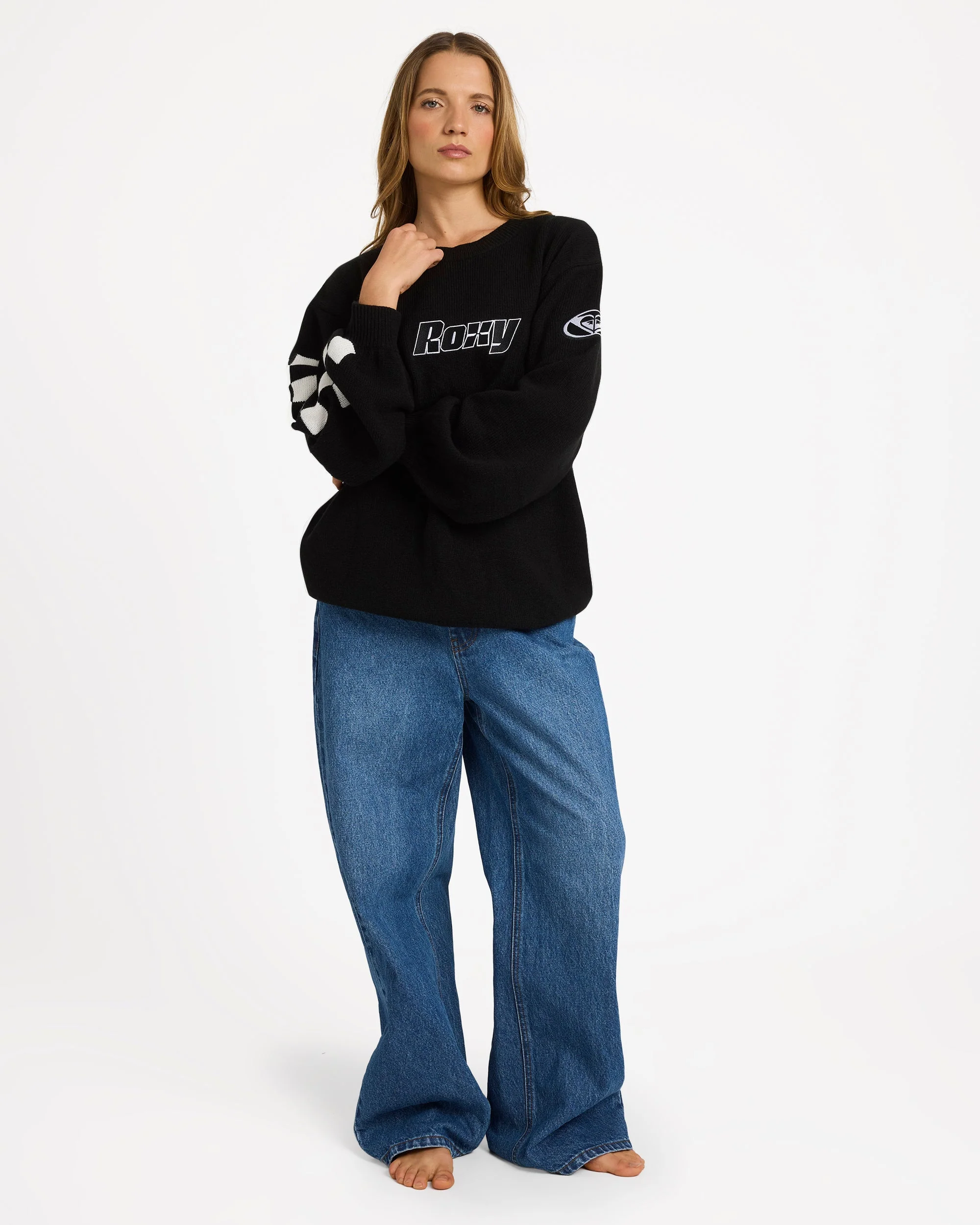 Womens Surf90 Crew Neck - Image 5