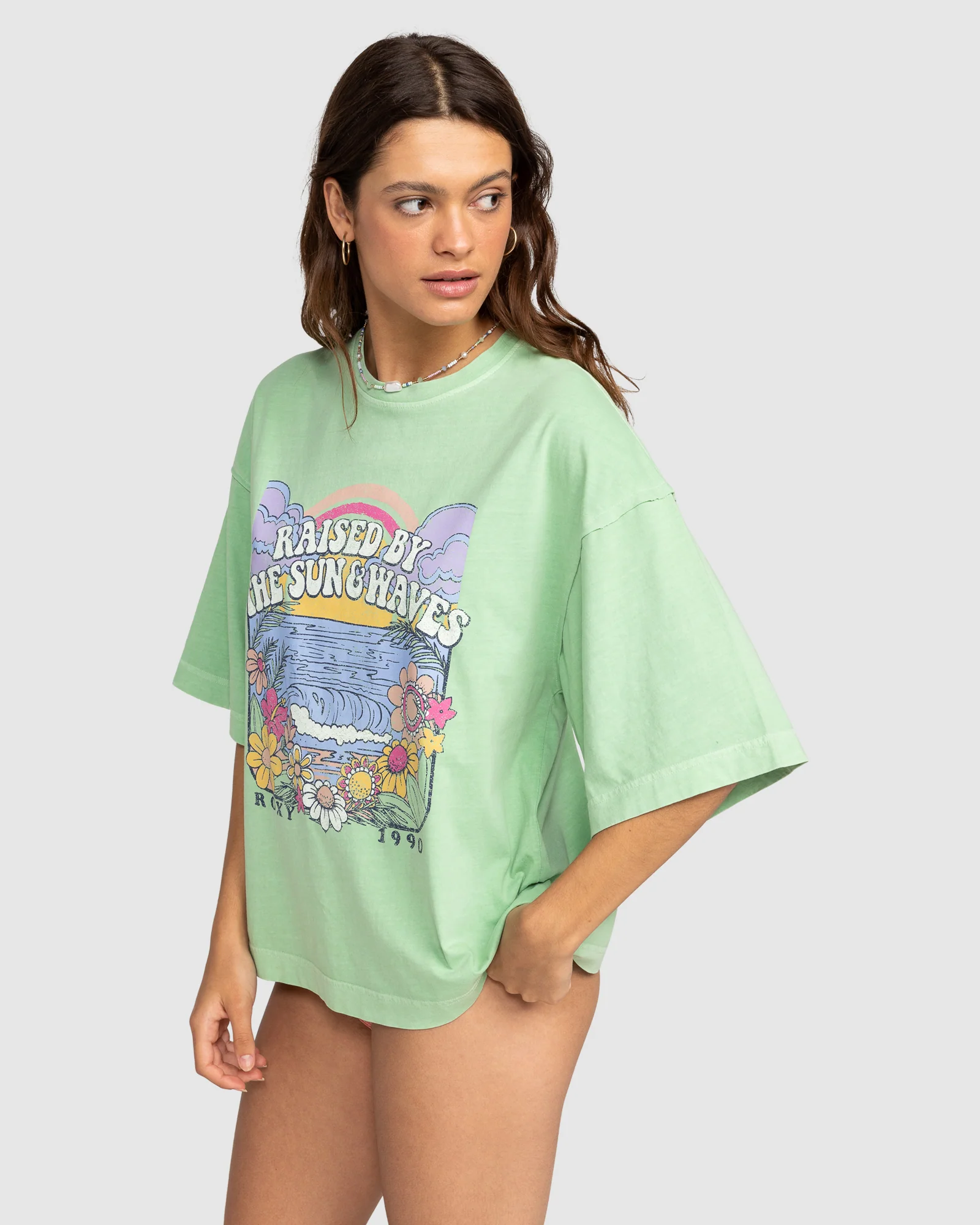 Womens Sweet Shine Oversized T-Shirt - Image 2