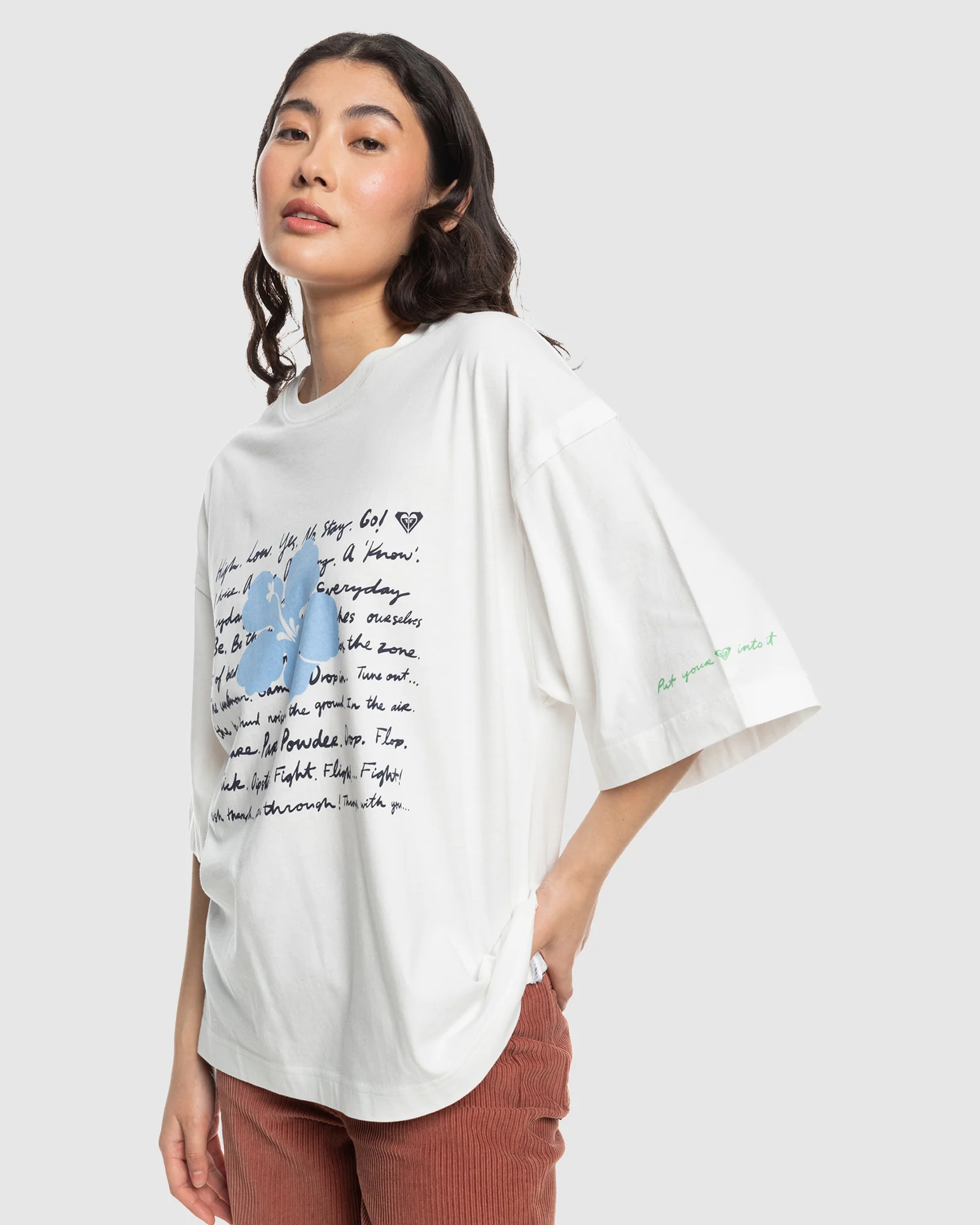 Womens Sweet Shine Oversized T-Shirt - Image 2