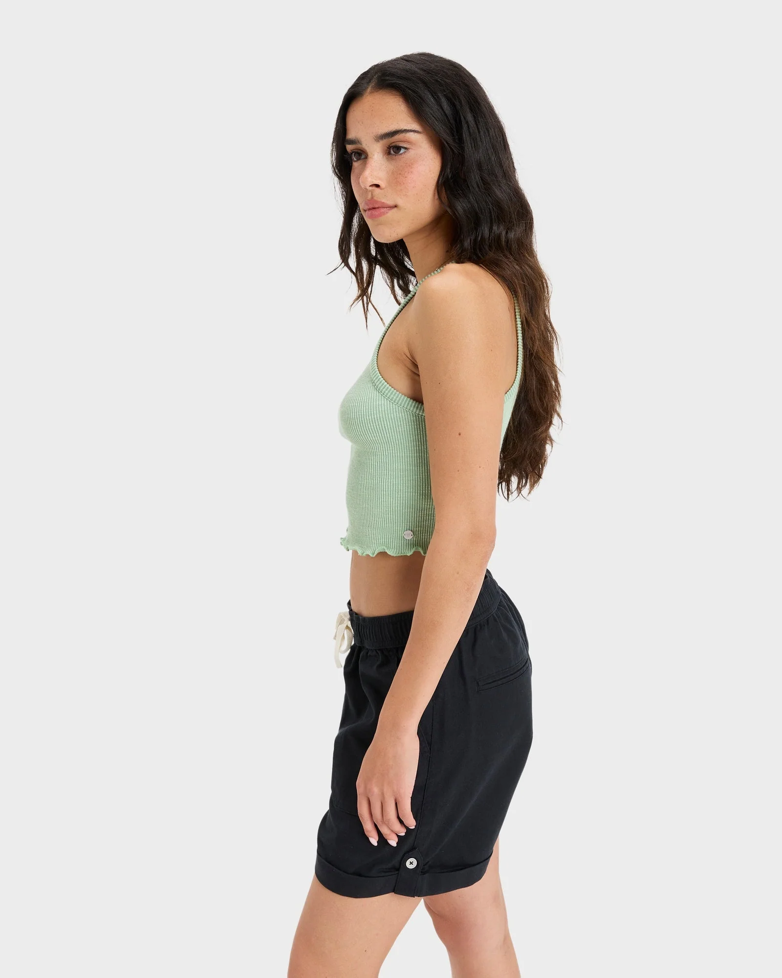 Womens Sweetest Day Elastic Waist Shorts - Image 3